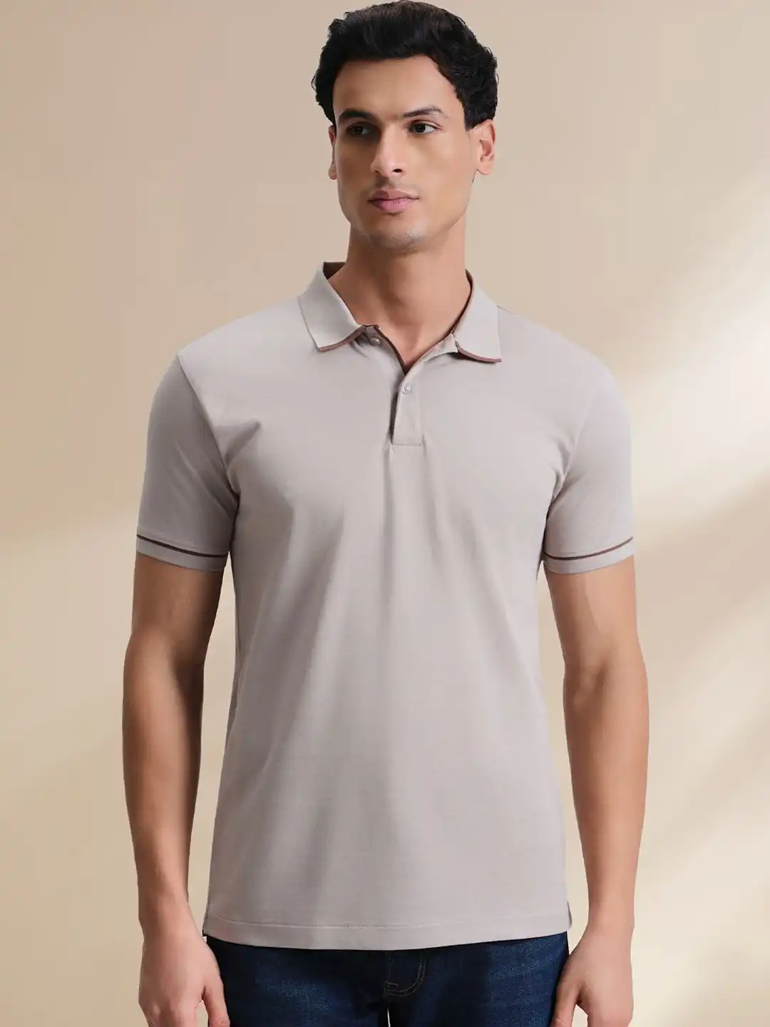 ■yyytttページ■ Buy XYXX Men Solid Polo Collar Cotton T-shirt - Tshirts for Men