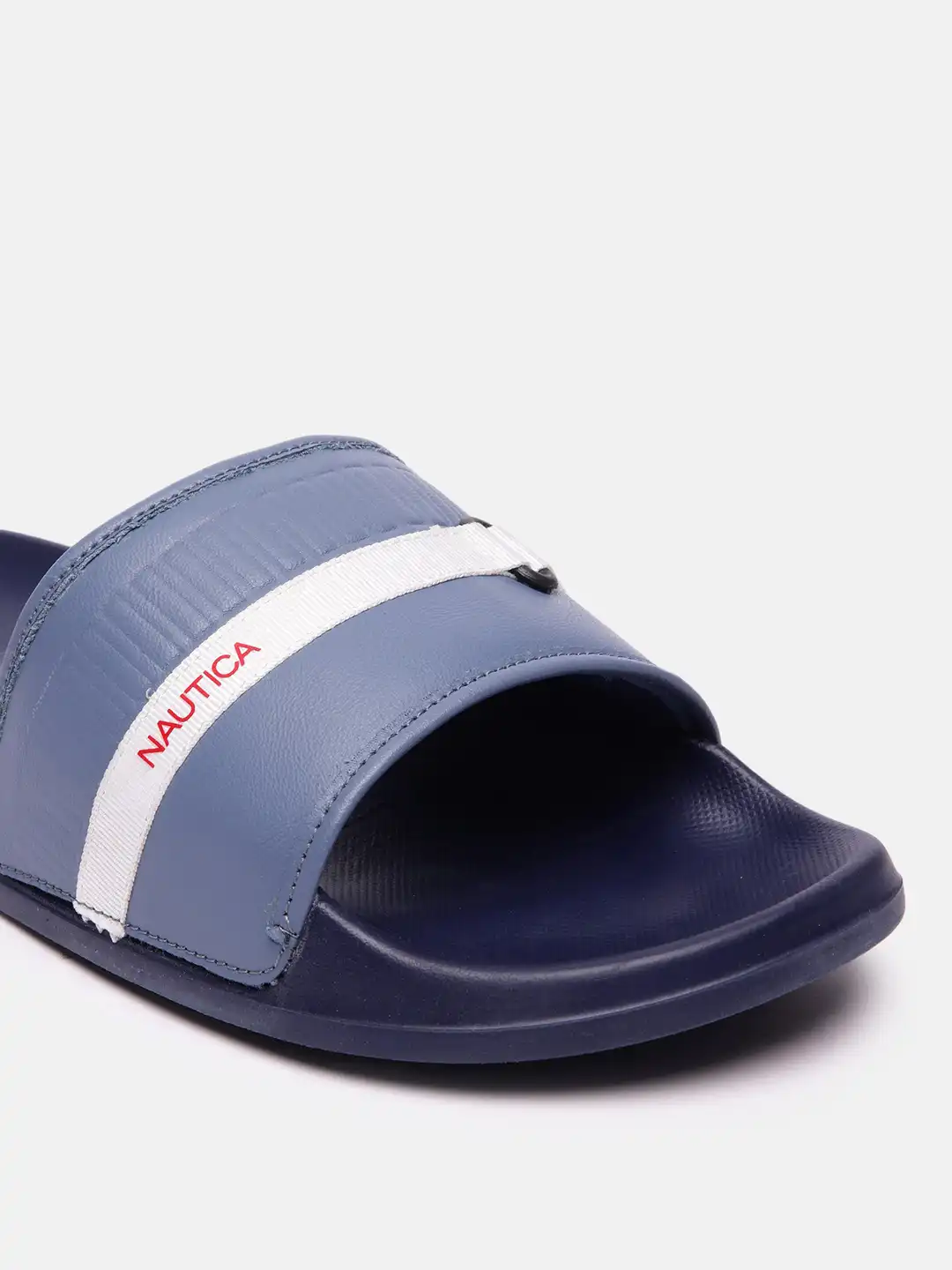 Buy Nautica Men Blue Colourblocked Flip Flops - Flip Flops for Men