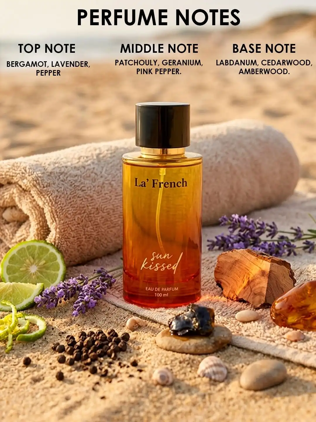 Buy La French Unisex Sun Kissed Long Lasting Citrus Fresh