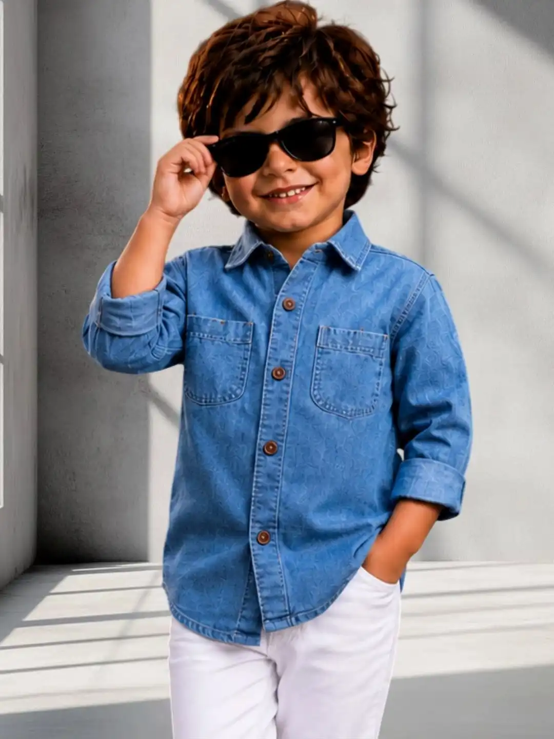 Buy XBOYZ Boys Classic Casual Shirt - Shirts for Boys 43529525