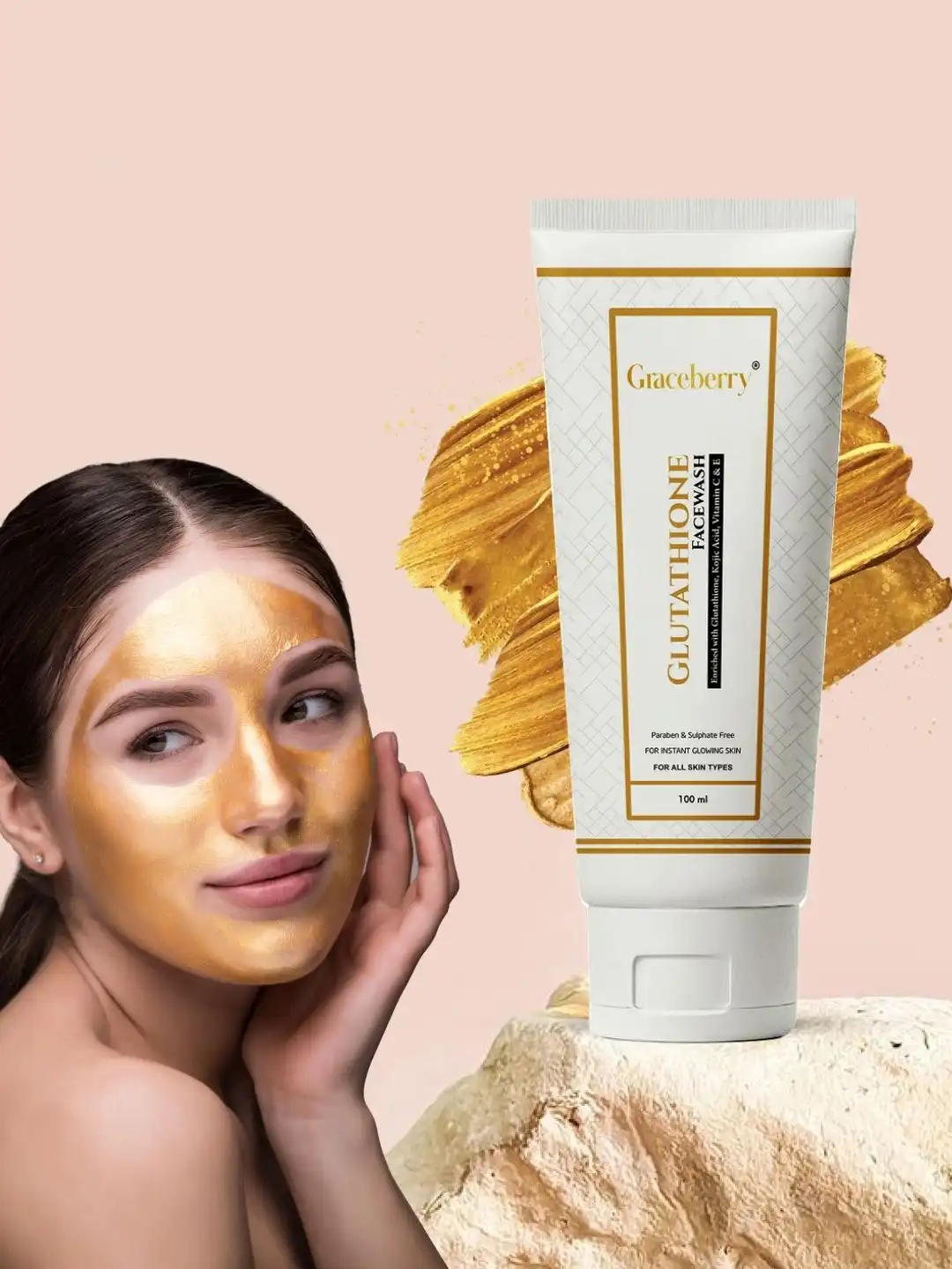 Buy GRACE BERRY L-Glutathione Face Wash With Vitamin C - 100 ml - Face Wash and Cleanser for Women 42453688