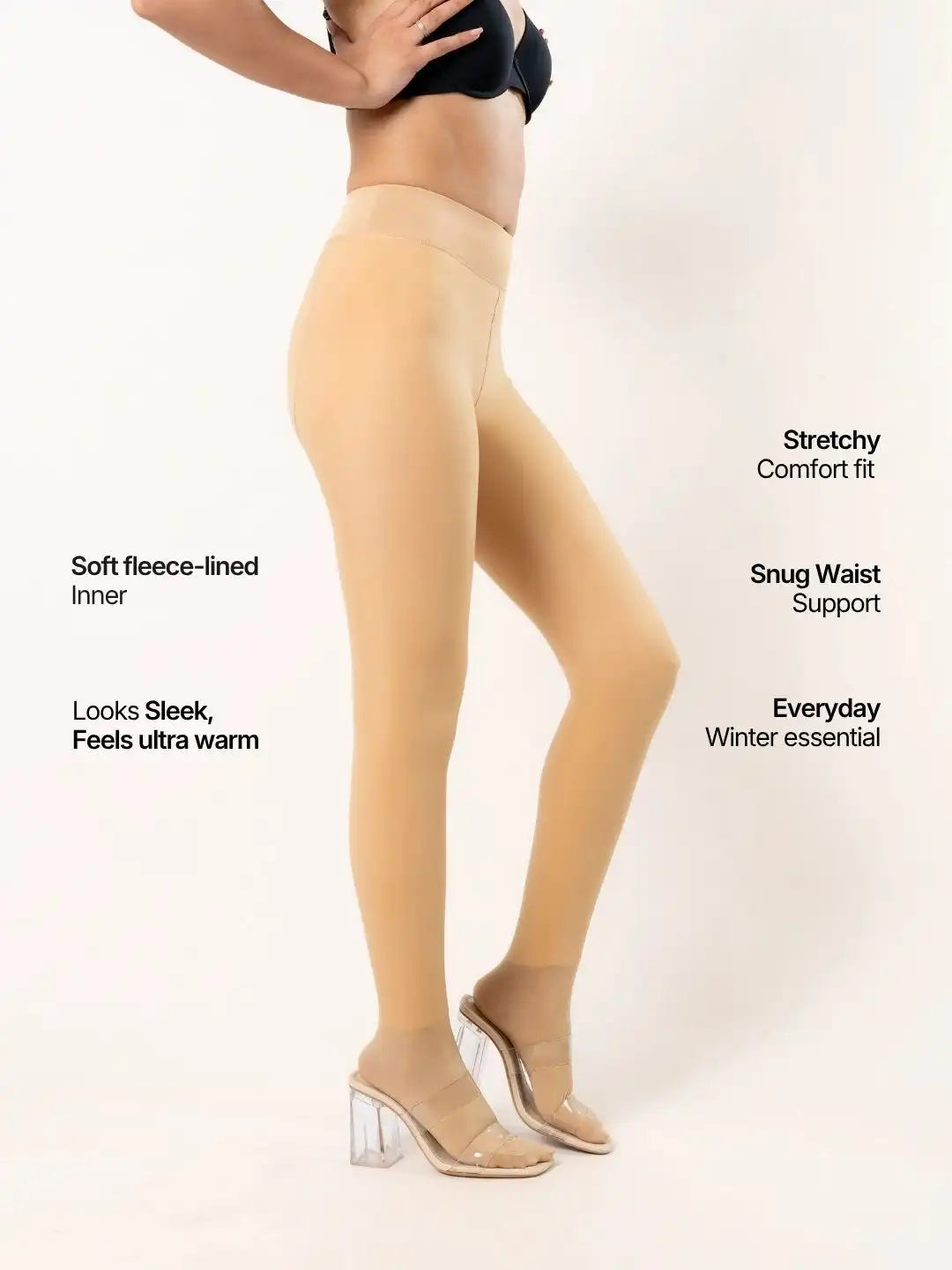 Buy Shapercult Women Ultra Premium Thermal Fleece Stockings