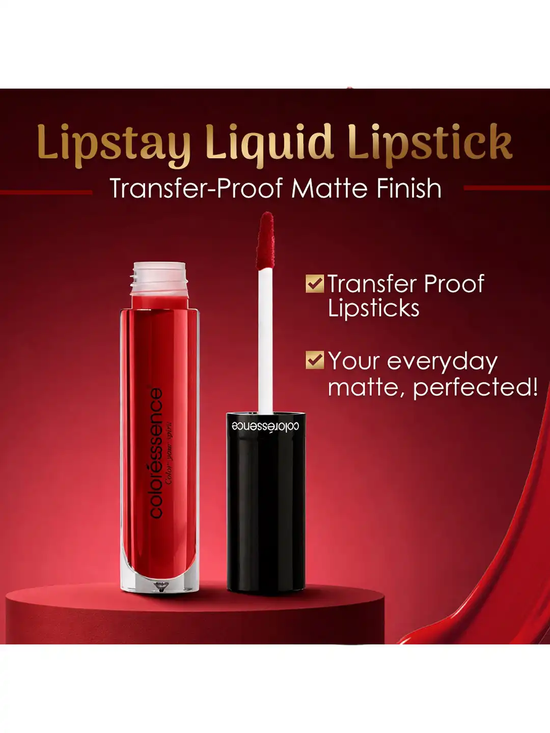 Buy Coloressence Lipstay Transfer Proof Liquid Lipstick - 4ml