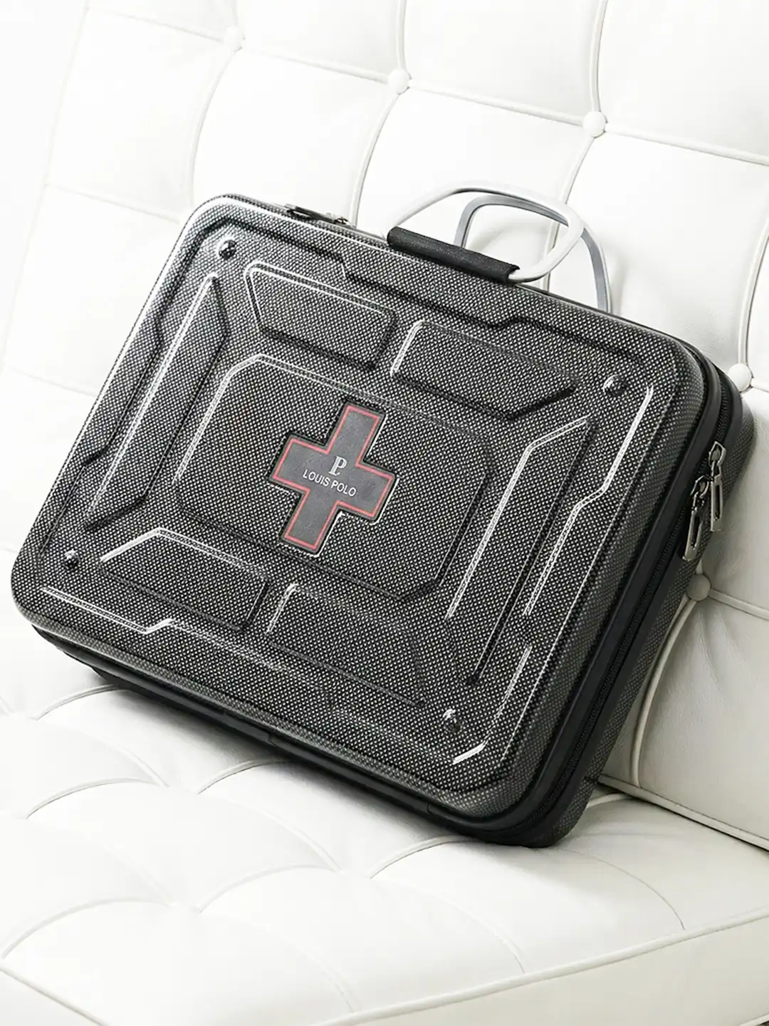 Buy LOUIS POLO Unisex Hexcore Textured Laptop Bag - Laptop Bag for