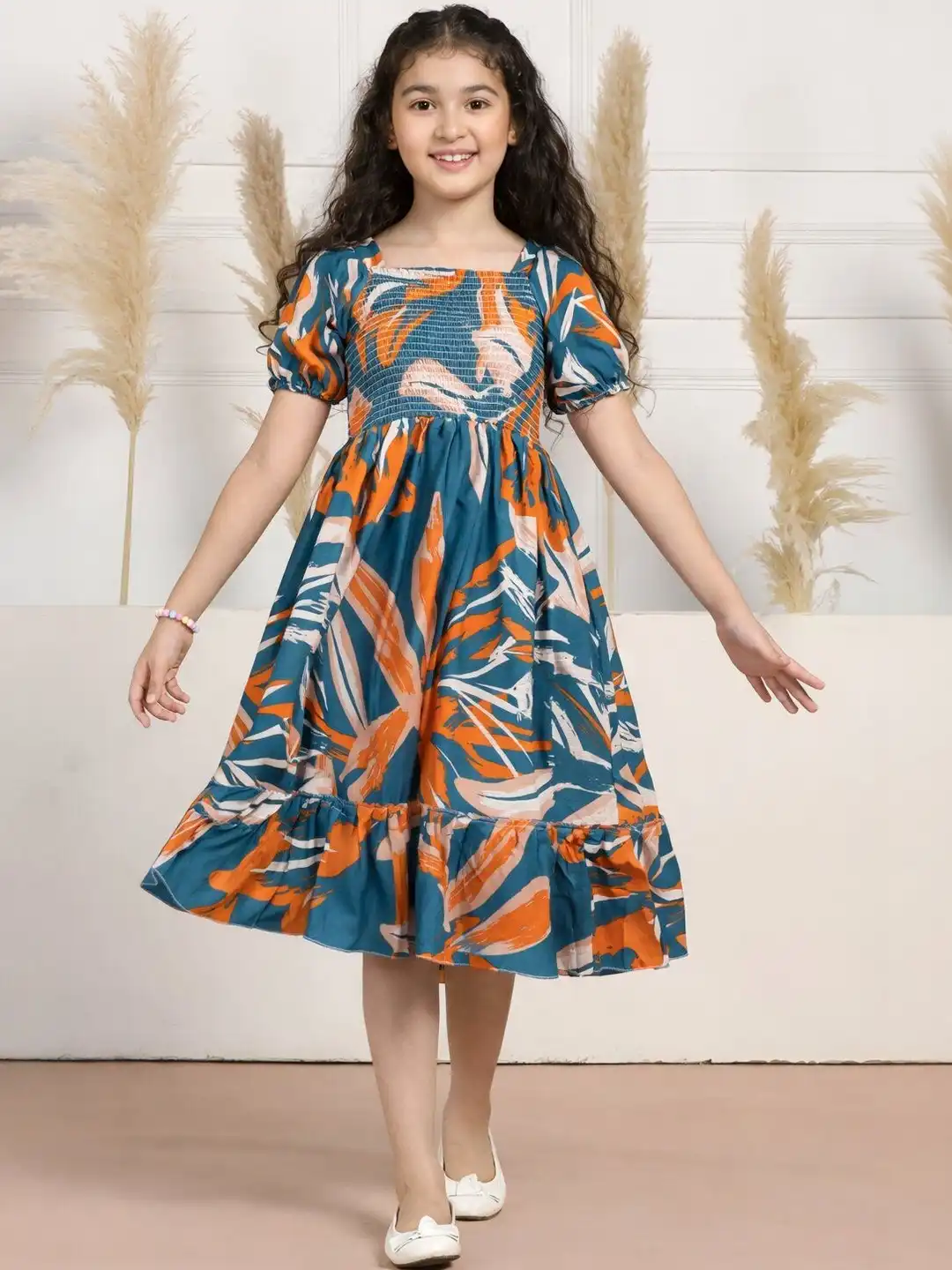 Buy STARWORD Fit Flare Kids Party Wear Dress Girls Dresses - Dresses for Girls 40635921