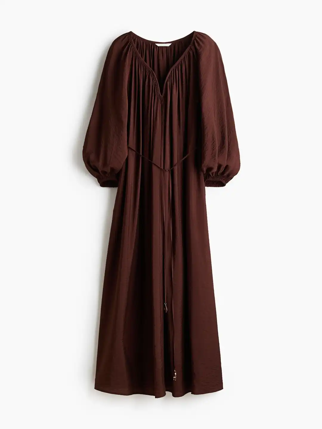 h&m oversized maxi dress NWT H&M A-line Voluminous Maxi Dress Rust Red/patterned 1294545001 XS,S,M,L,XL