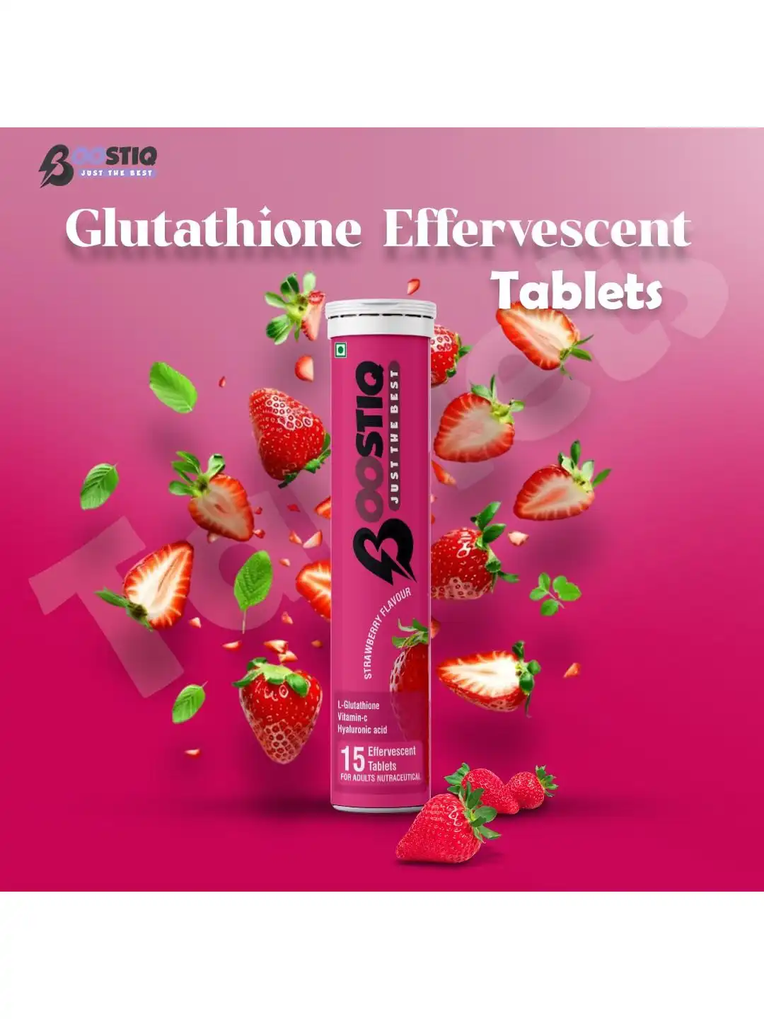 best glutathione effervescent tablets Buy Boostiq Fizzy With Vitamin C - 15 Tablets - Skin Supplements for Unisex 36248821 PL
