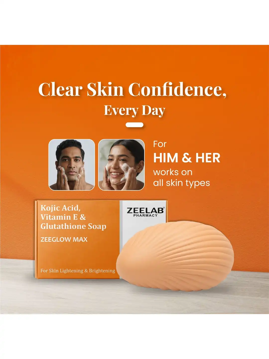 zeeglow max kojic acid and glutathione soap Buy ZEELAB PHARMACY Pack Of 2 - Soap for Unisex 40767997 Breathing