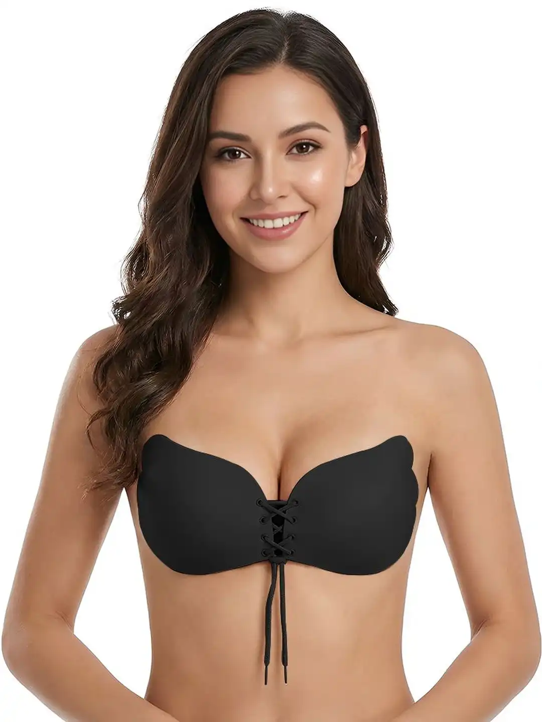 Bra Strap Deal For Backless Dress + Buy Enclave Women Strapless Trending Sticky Invisible