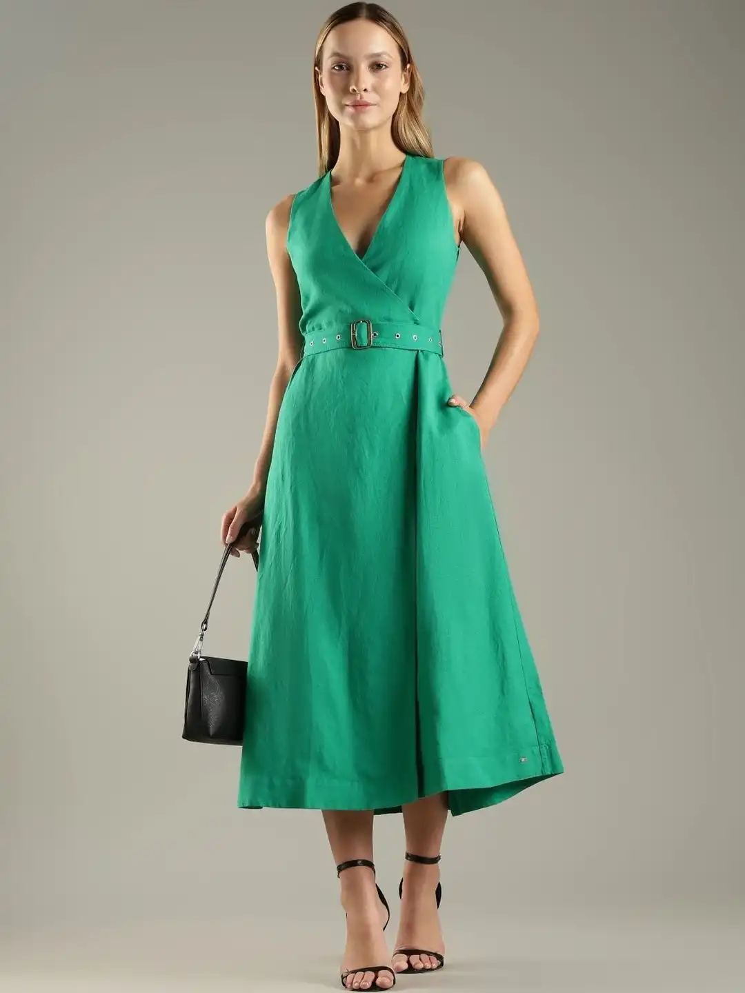 ivy green dress Alive And Well Ivy Green Toile Dress – Shop the Mint main image 0