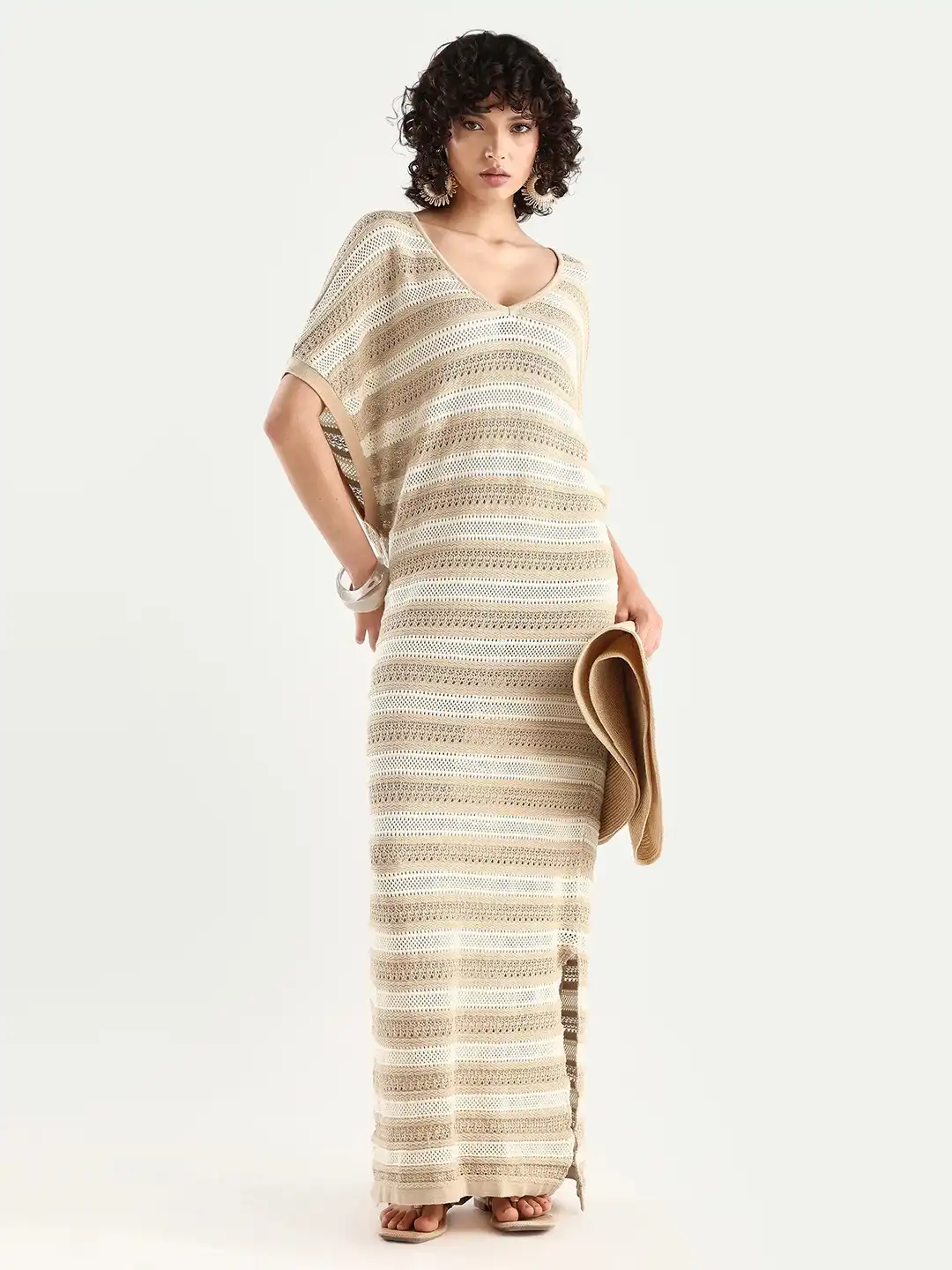 Buy RAREISM Women Beige Relaxed Fit Extended Sleeve V-Neck Dress - Dresses for Women 27220550 | Myntra Buy RAREISM Women Beige Relaxed Fit Extended Sleeve V-Neck Dress - Dresses for Women 27220550 | Myntra