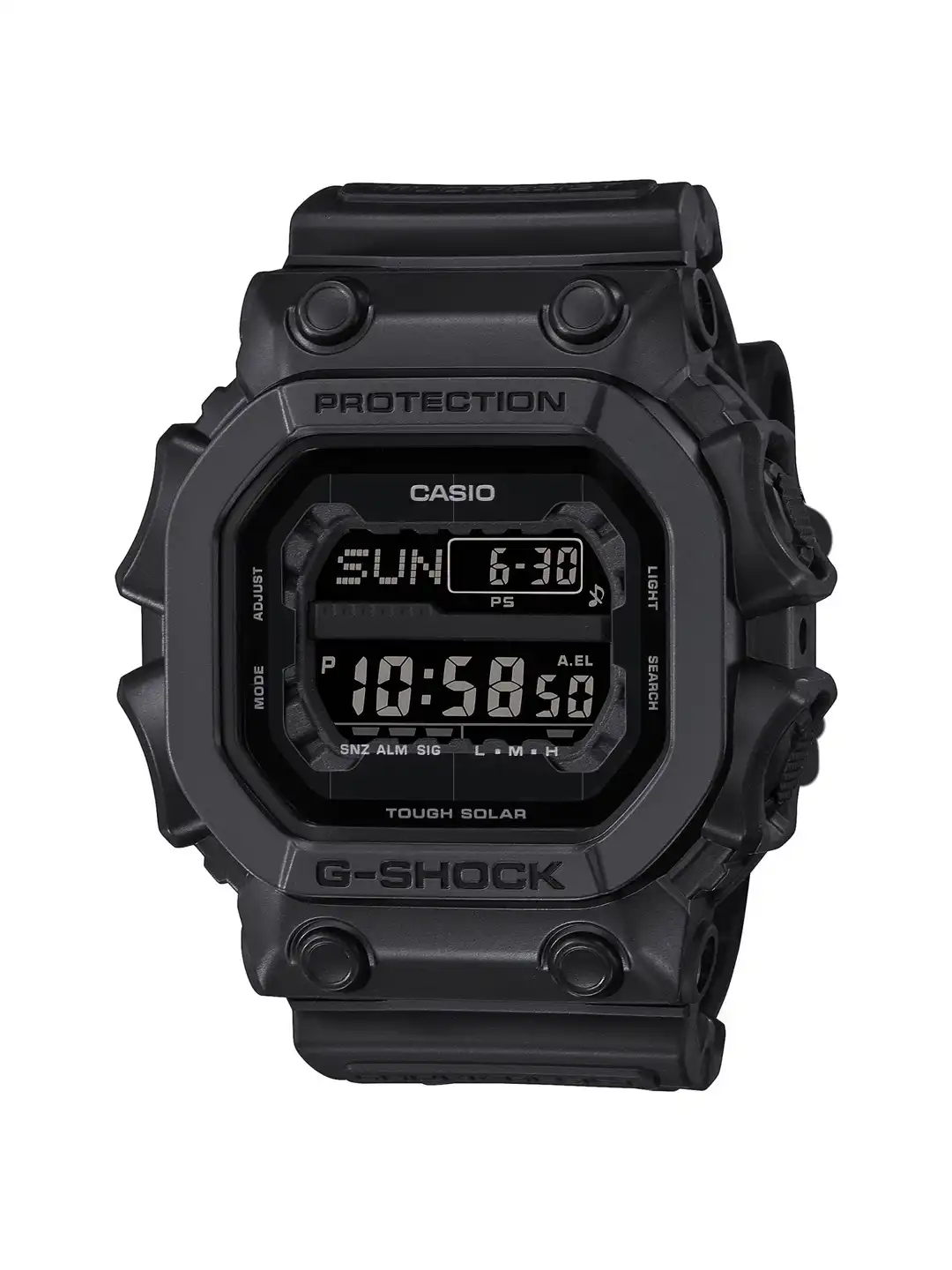 Buy CASIO Men Brass Dial & Wrap Around Straps Digital Solar