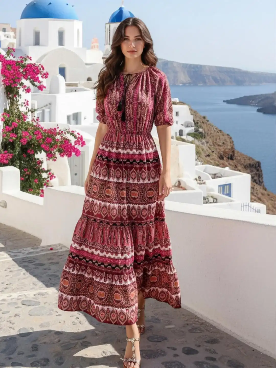 bohemian dresses cheap Buy Sera Print Crepe Maxi Dress - for Women 40363414 Perfect for your next Couture lace Forever 21 | Dresses Type:36 (3.5)