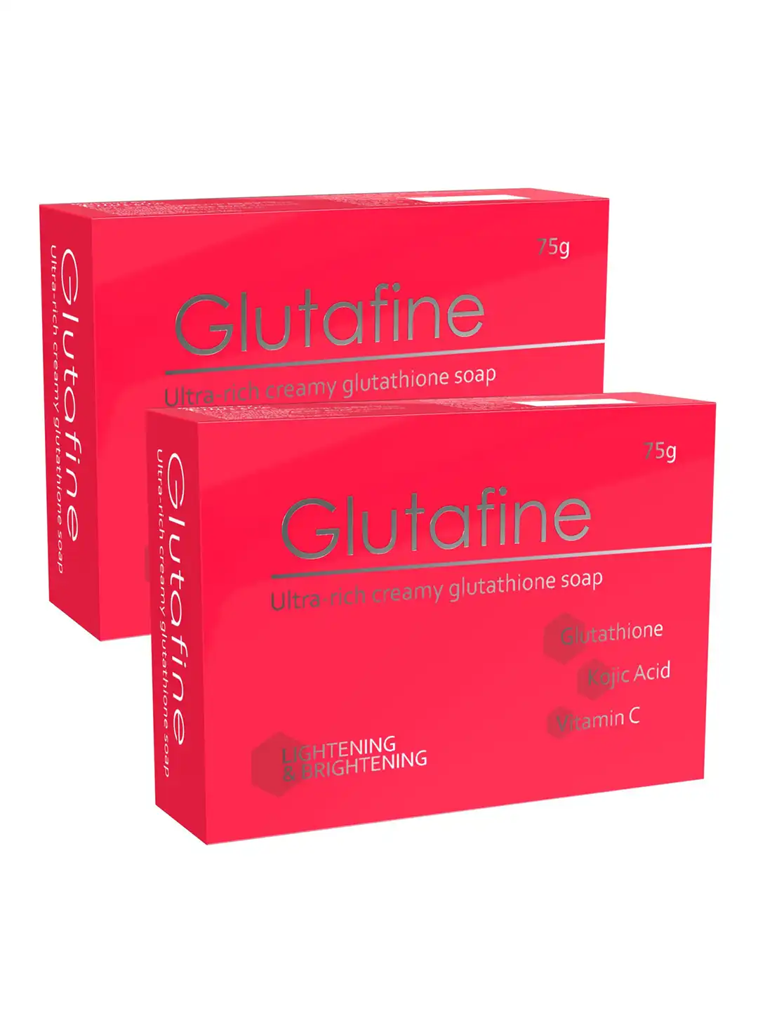 Buy Glutafine Set Of 2 Ultra Rich Cream Glutathione Soap - 75 g Each - Soap  for Unisex 39024455