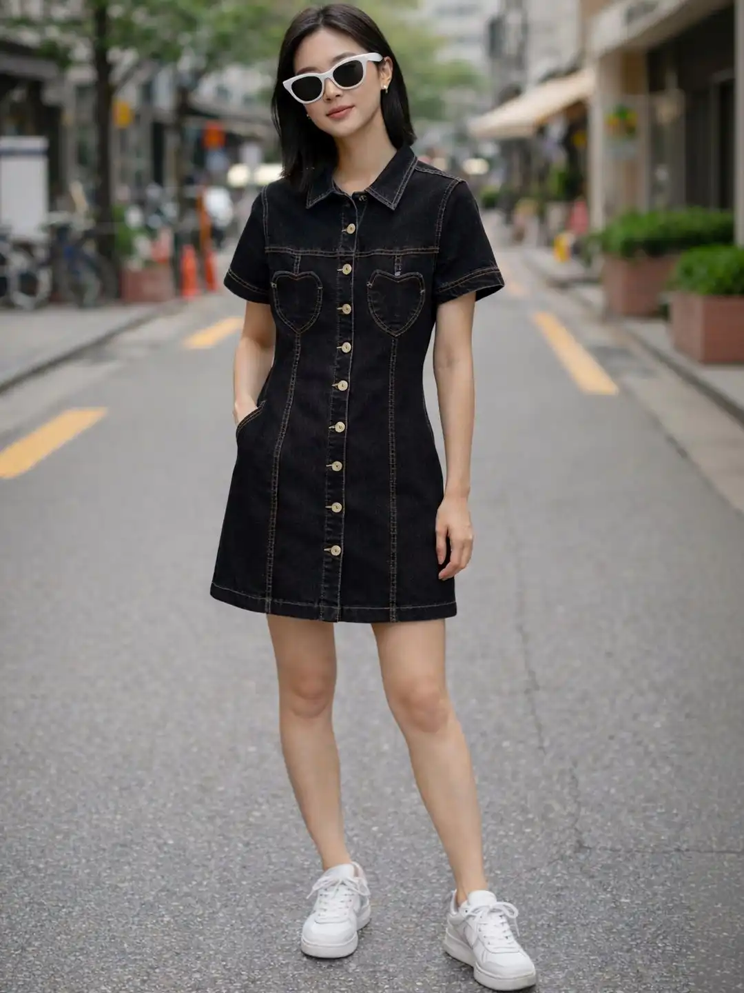 Buy KASHIANXSTYLE Denim Bodycon Dress - Dresses for Women 40455229