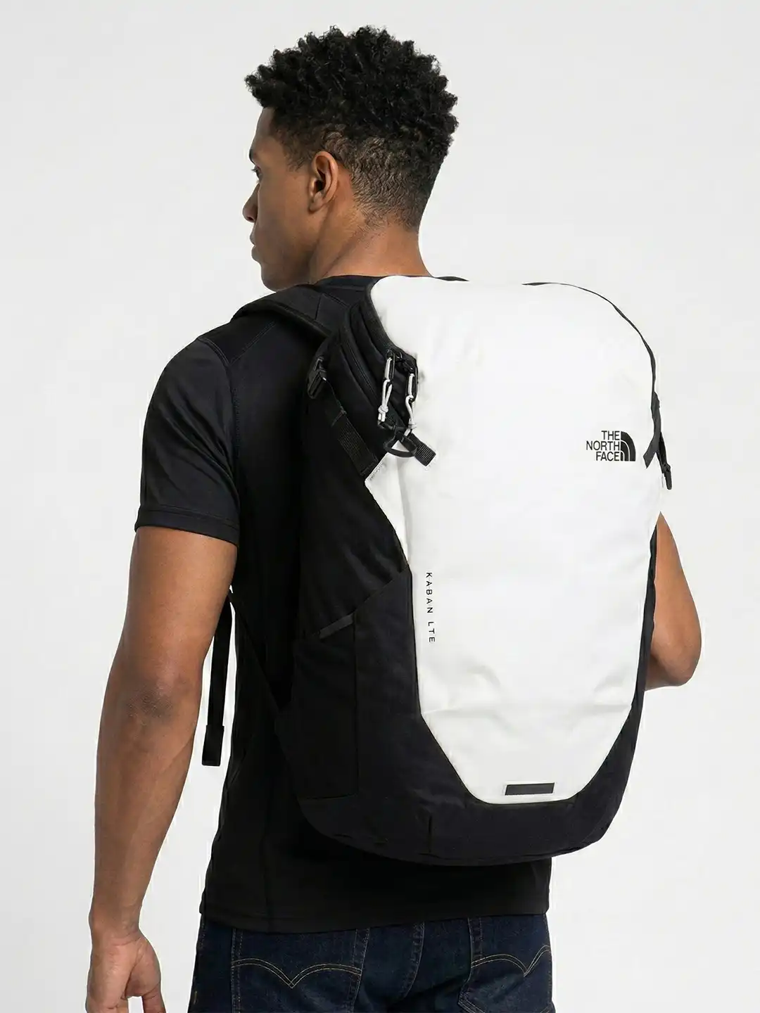 north face backpacks white and black kaban The Women's Borealis Commuter Laptop Backpack - Everyday Travel Bag, Laptop Sleeve, Reflective Details, Gardenia White/TNF Black-NPF, One Size carry your work gear or outdoor essentials in comfort Kaban Backpack 2.0 | The