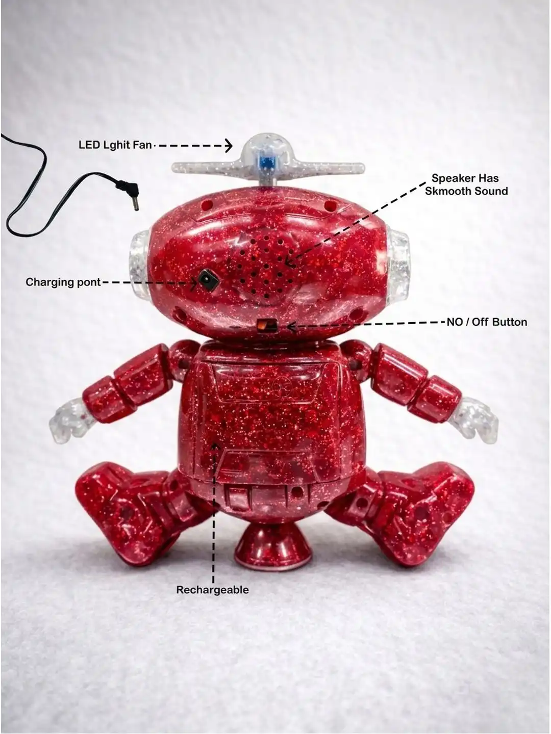 Buy SMART BOY Kids Mimicry Robot Toy with Voice Recording & Music
