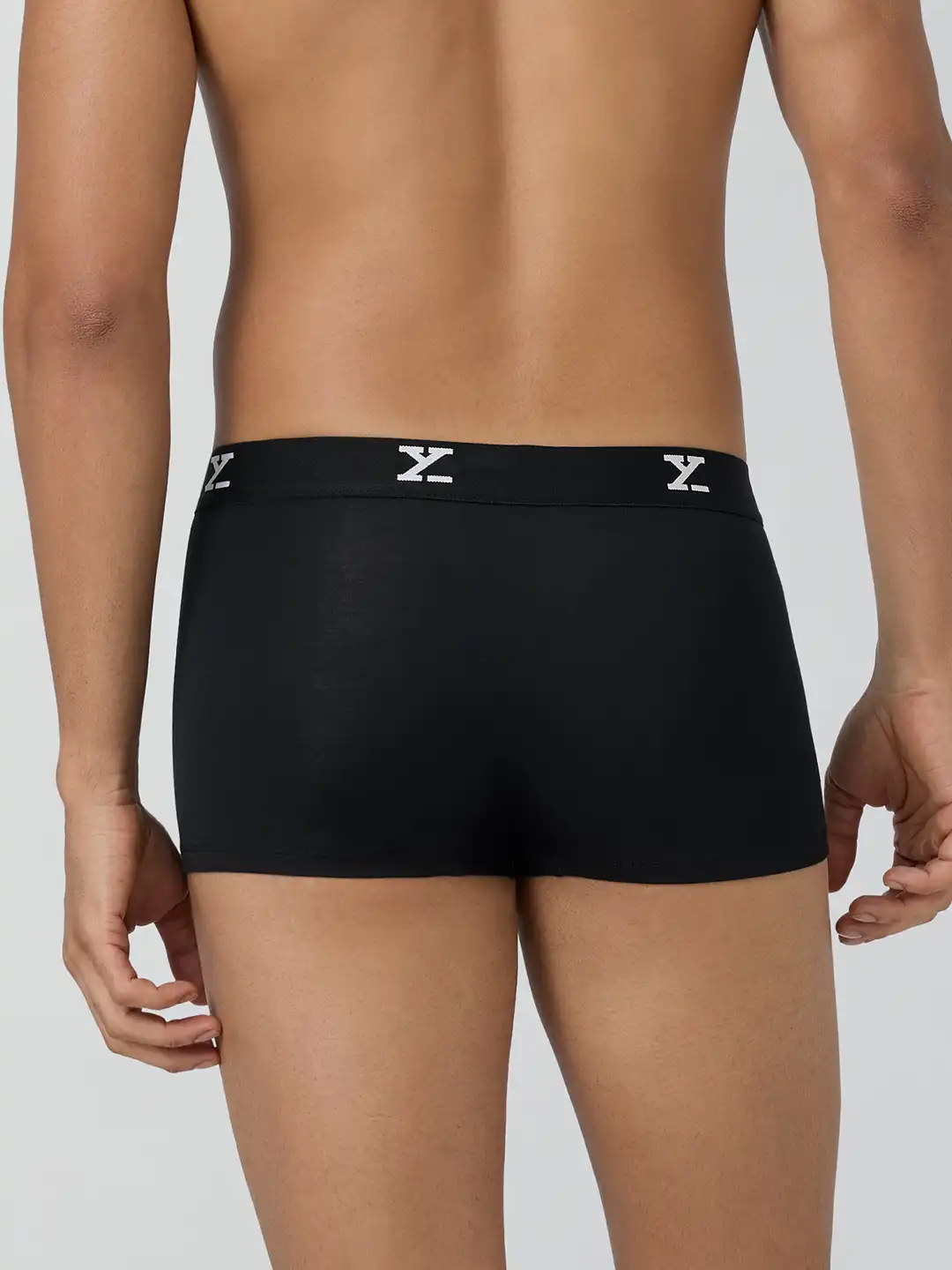Buy XYXX Men Solid ACE IntelliSoft Modal BLACK Trunk - Trunk for