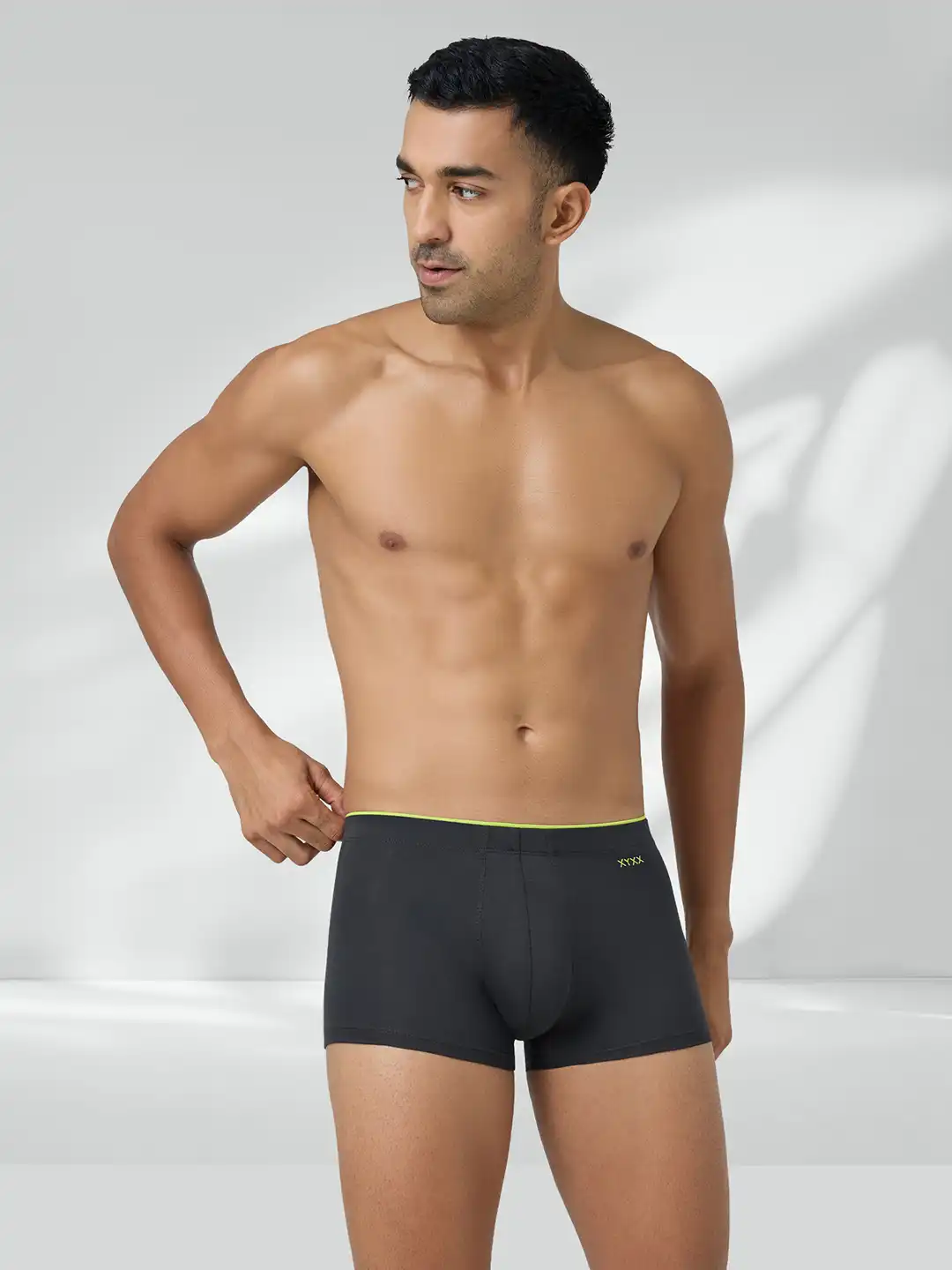 Buy XYXX Men Uno IntelliSoft Micro Modal Coral Trunk Trunks