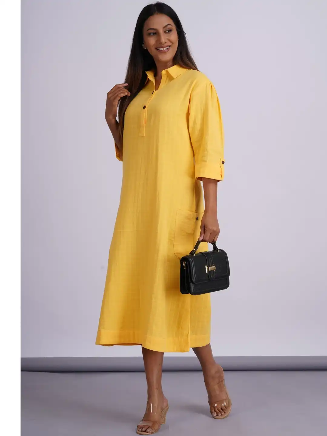 sachin and babi light blue dress Coolmee Womens Plus Size Casual Winter Maxi Dresses Long Sleeve V Neck  Button Badydoll Knit Long Sweater Dress with Pockets 5XL Wine Red : Target main image 1