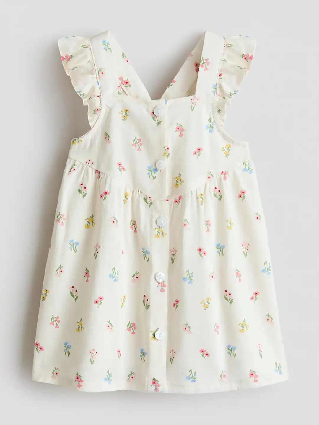 flounce-trimmed cotton dress Buy H&M Flounce-trimmed Cotton Dress - Dresses for Girls 40317218