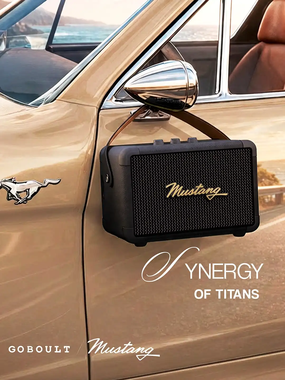 Buy GOBOULT Mustang GT 40, Dual Drivers, Bass Radiator Speaker