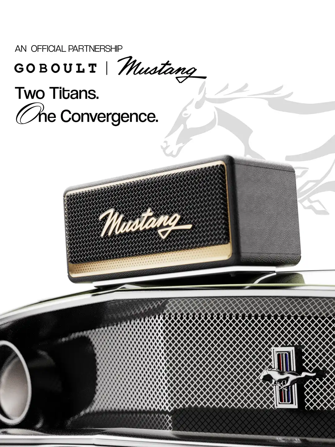 Buy GOBOULT Mustang GT 20, Dual Drivers, RGB LED, Bass Radiator