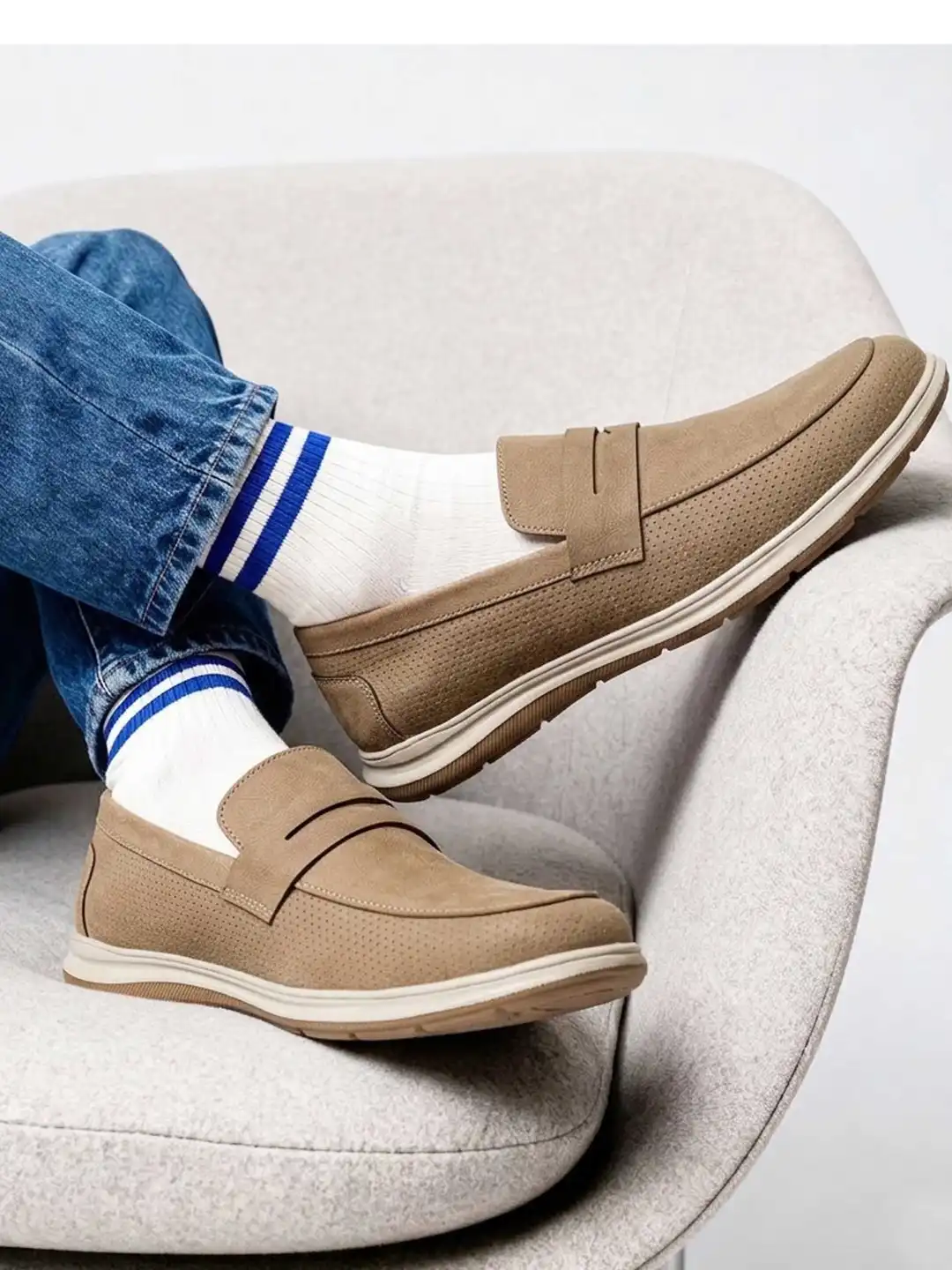 Buy The Roadster Lifestyle Co. Men Leather Antibacterial Flexible