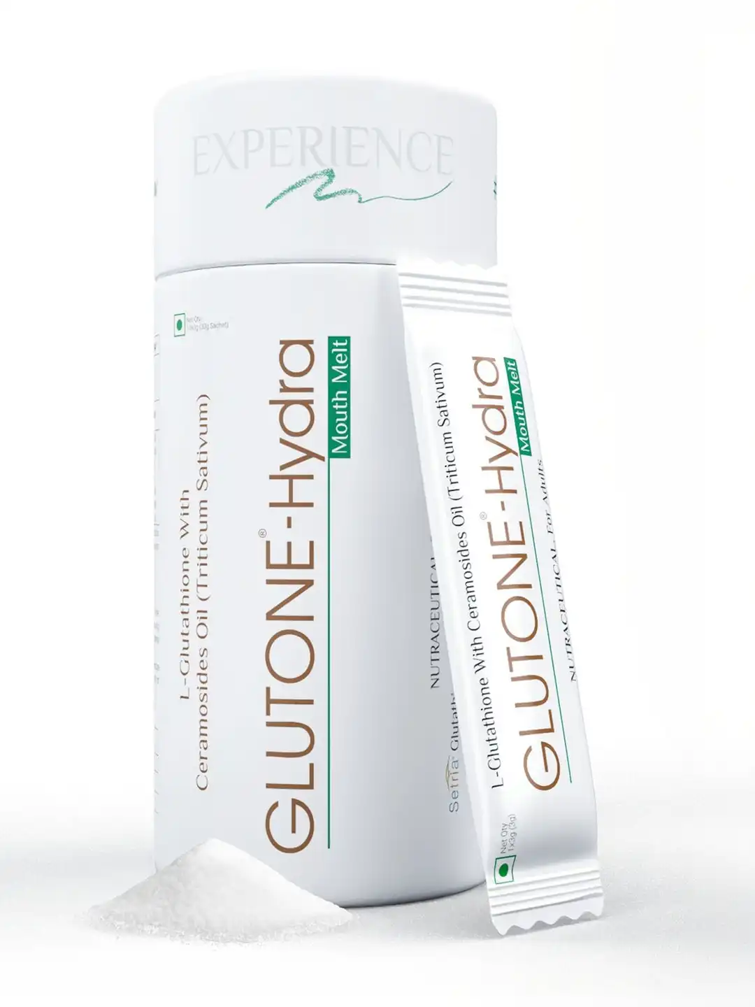 Buy GLUTONE Hydra L-Glutathione Mouth Melt with Ceramosides and Setria - 10  Sachets - Skin Supplements for Unisex 31225102