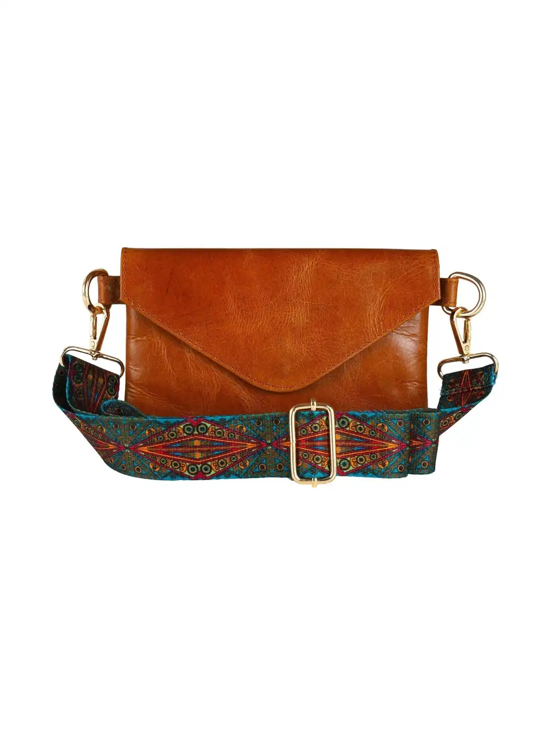 ダコタ レザー ショルダーバッグ ブラウン Dakota Genuine Leather 