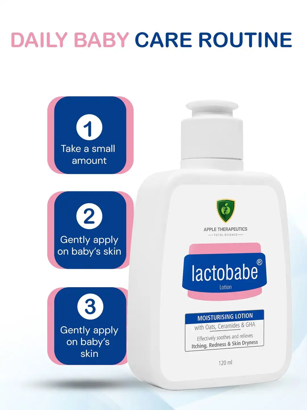 Buy Apple Therapeutics Lactobabe Baby Lotion With Aloevera For