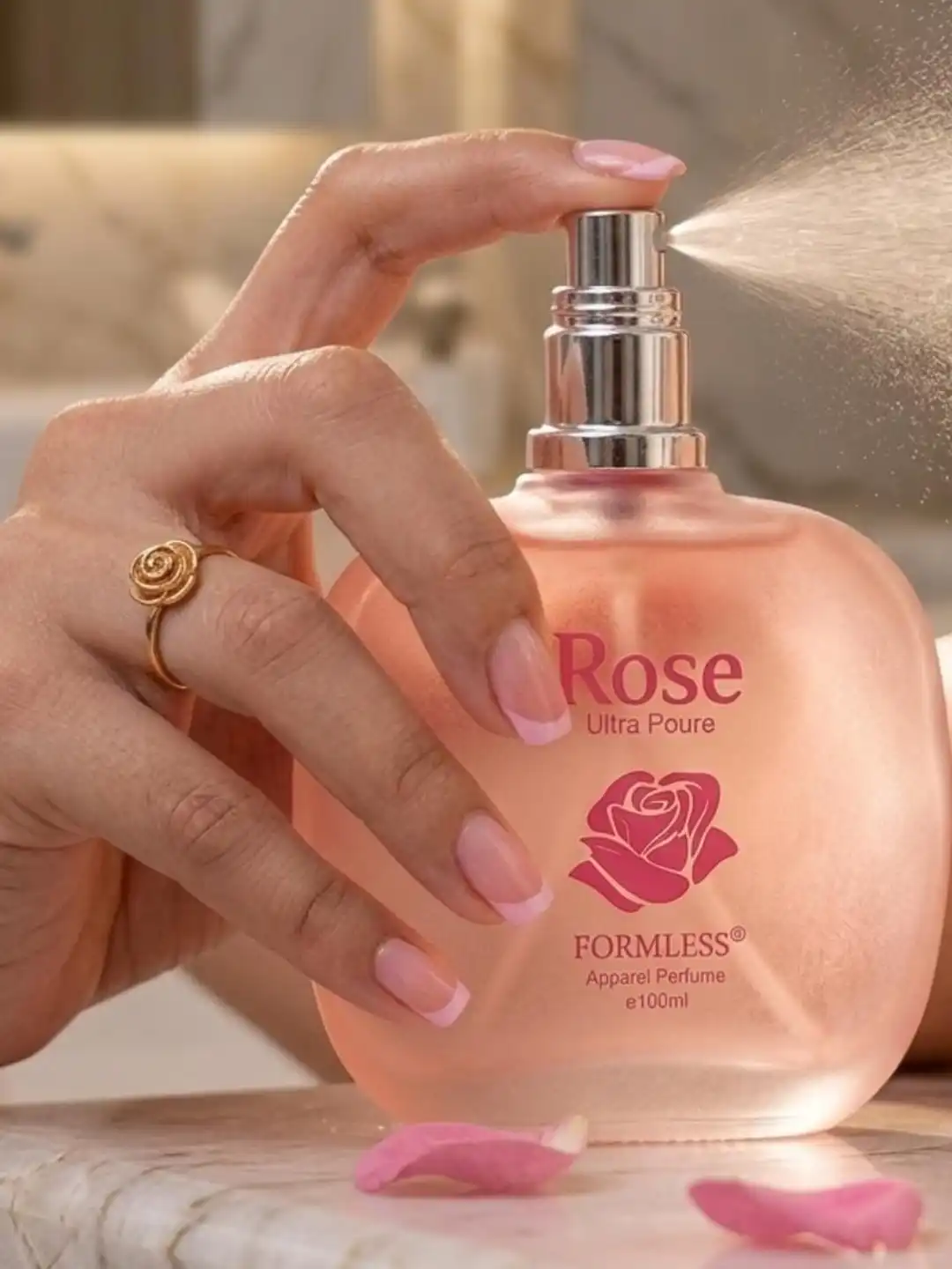 Buy Formless Fragrance Rose Long Lasting Perfume - 100 ml