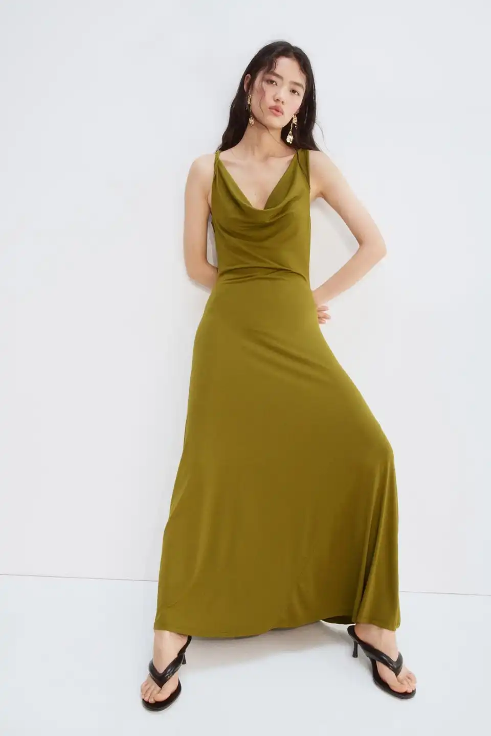 hm draped jersey dress Buy H&M - Dresses for Women 41400516 Maxi dress