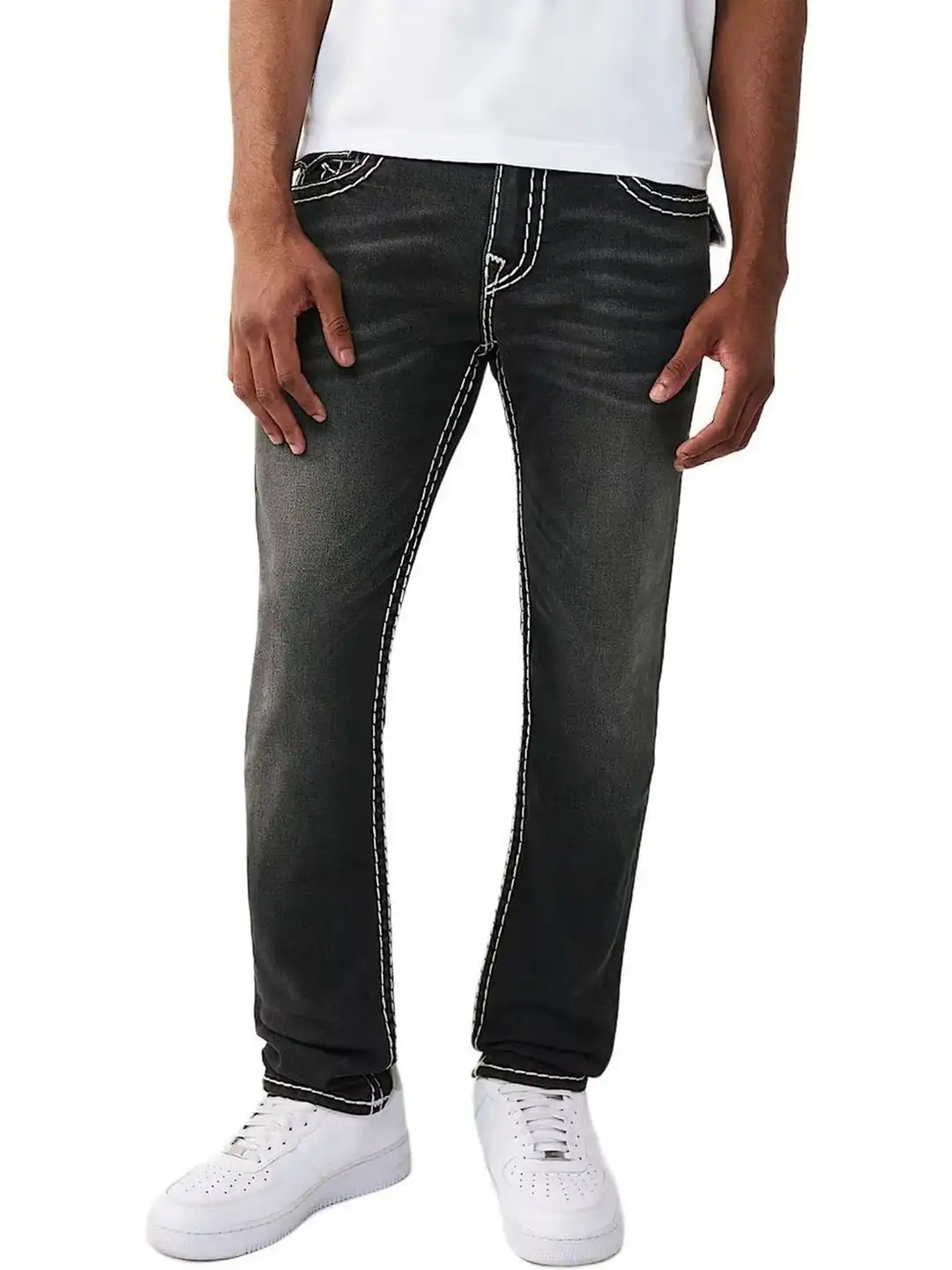 パンツ True religion Rocco Super T 29 Buy True Religion Men Black Solid Skinny Fit Super T Rocco Jeans