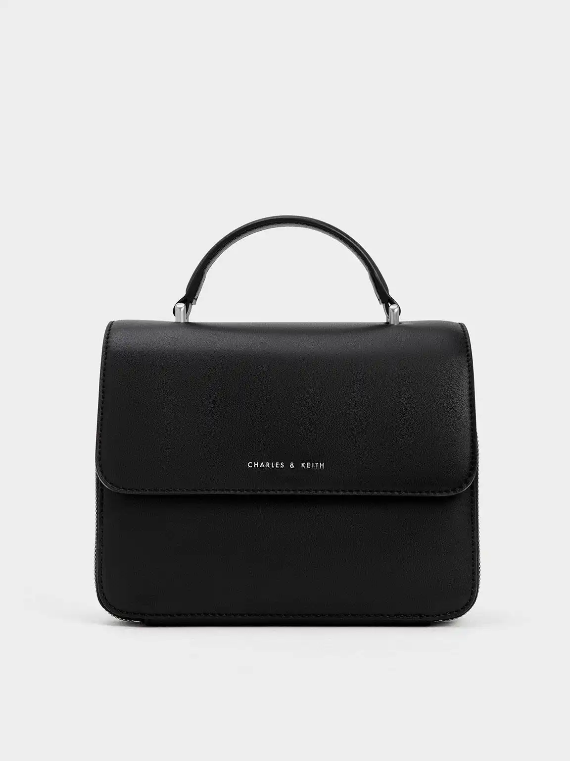 Buy CHARLES & KEITH Octavia Front Flap Top Handle Bag - Handbags