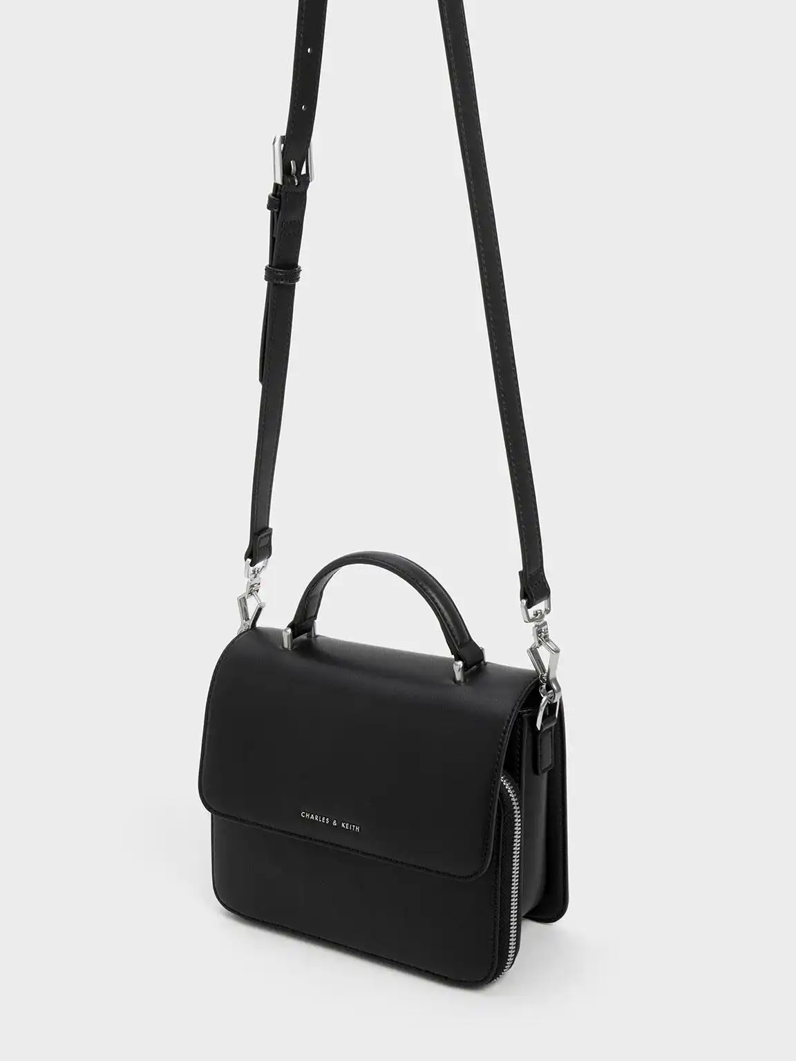 Buy Charles & Keith Octavia Front Flap Top Handle Bag - Handbags