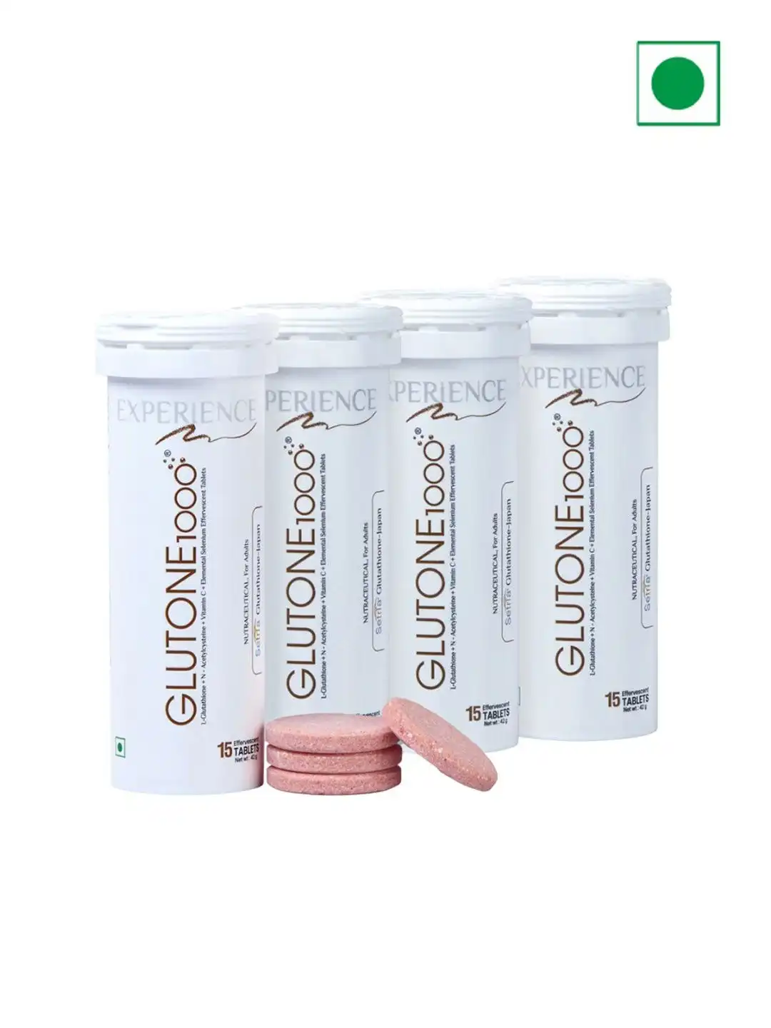 Buy GLUTONE Set Of 4 1000 Setria L- Glutathione Effervescent Tablets - 40 mg - 15 Tablets Each - Skin Supplements for Unisex 33298506 Buy GLUTONE Set Of 4 1000 Setria L- Glutathione Effervescent Tablets - 40 mg - 15 Tablets Each - Skin Supplements for Unisex 33298506
