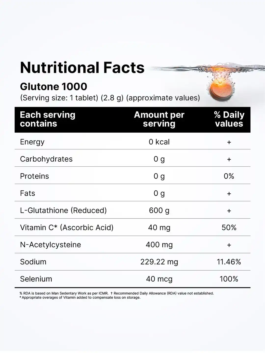 glutone 1000 setria glutathione When it comes to glutathione, purity = performance ✨ That's why Glutone 1000  uses Setria® L-Glutathione, crafted in Japan through a patented  bio-fermentation process. 💡 What makes Setria® special? – 99.5% purity – main image 0