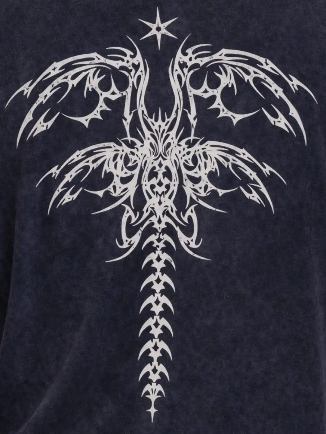 Buy IZF Men Blue Acid Wash Oversized T-shirt - Tshirts for Men