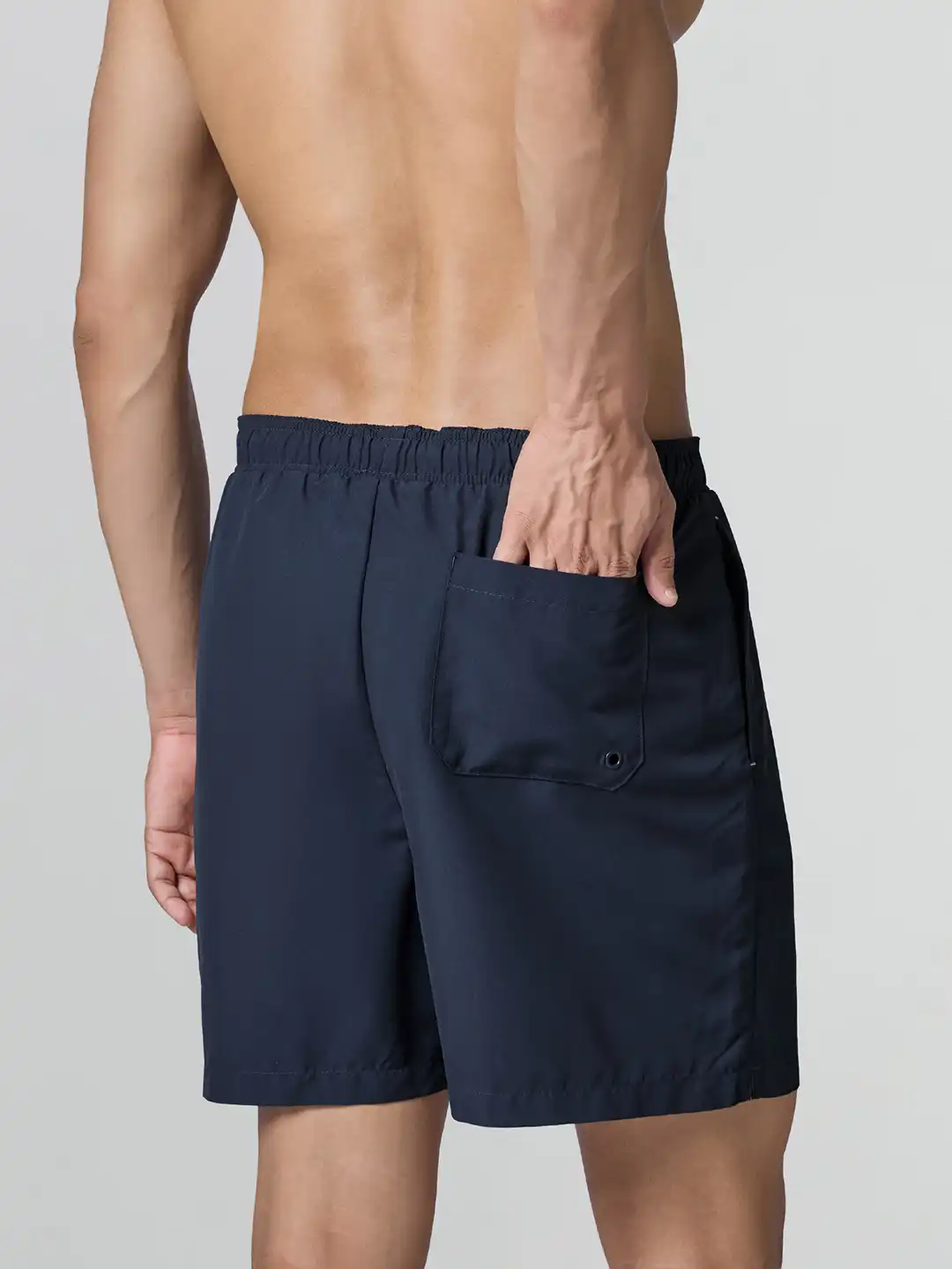 Buy XYXX Men's Solid Aqua Blue Regular fit Quick Dry Swim Shorts