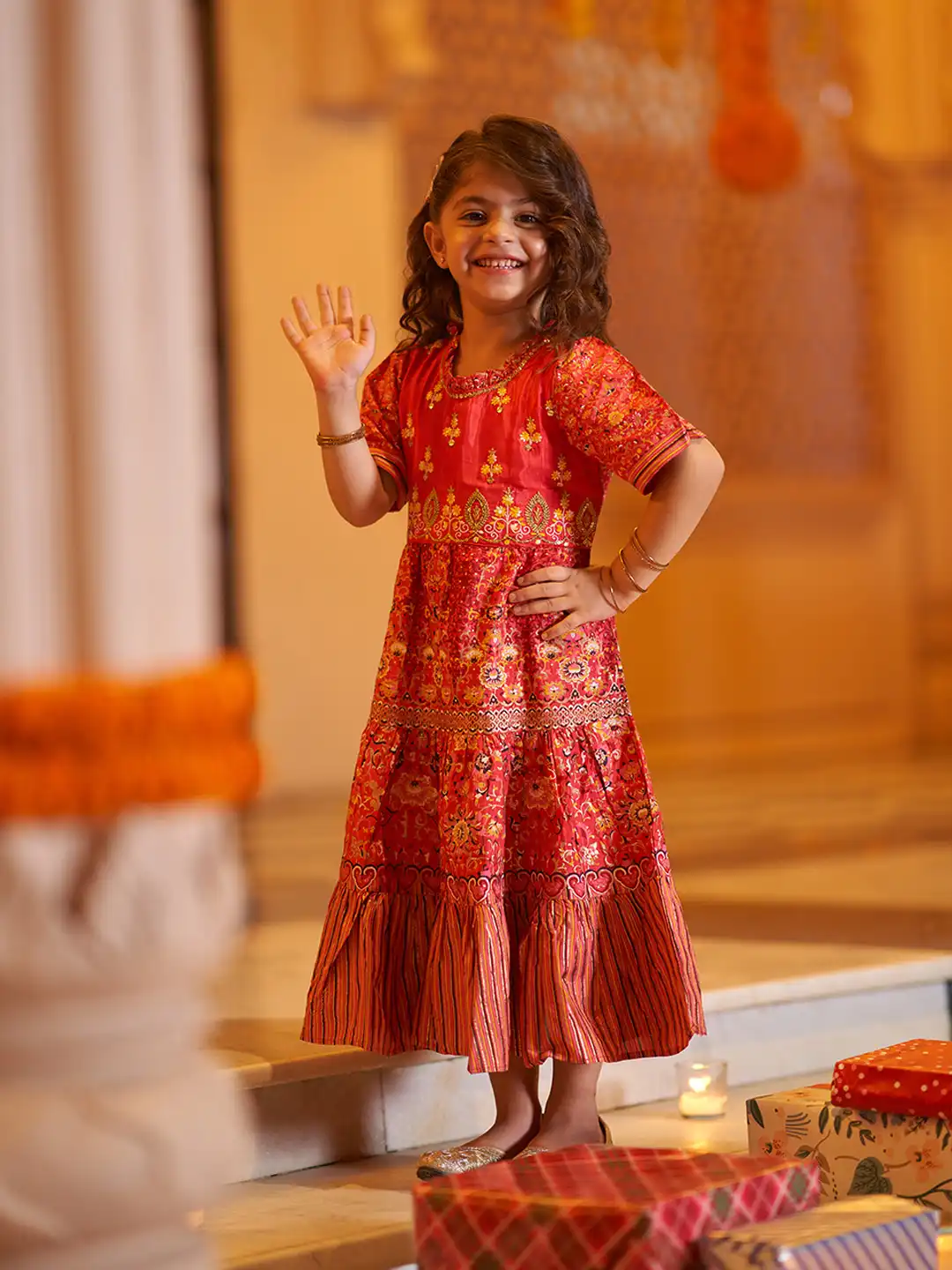 orange ethnic dress Ethnic Styles Orange Dresses: Buy Ethnic Styles Orange Dresses Online only  at Pernia's Pop-Up Shop 2026