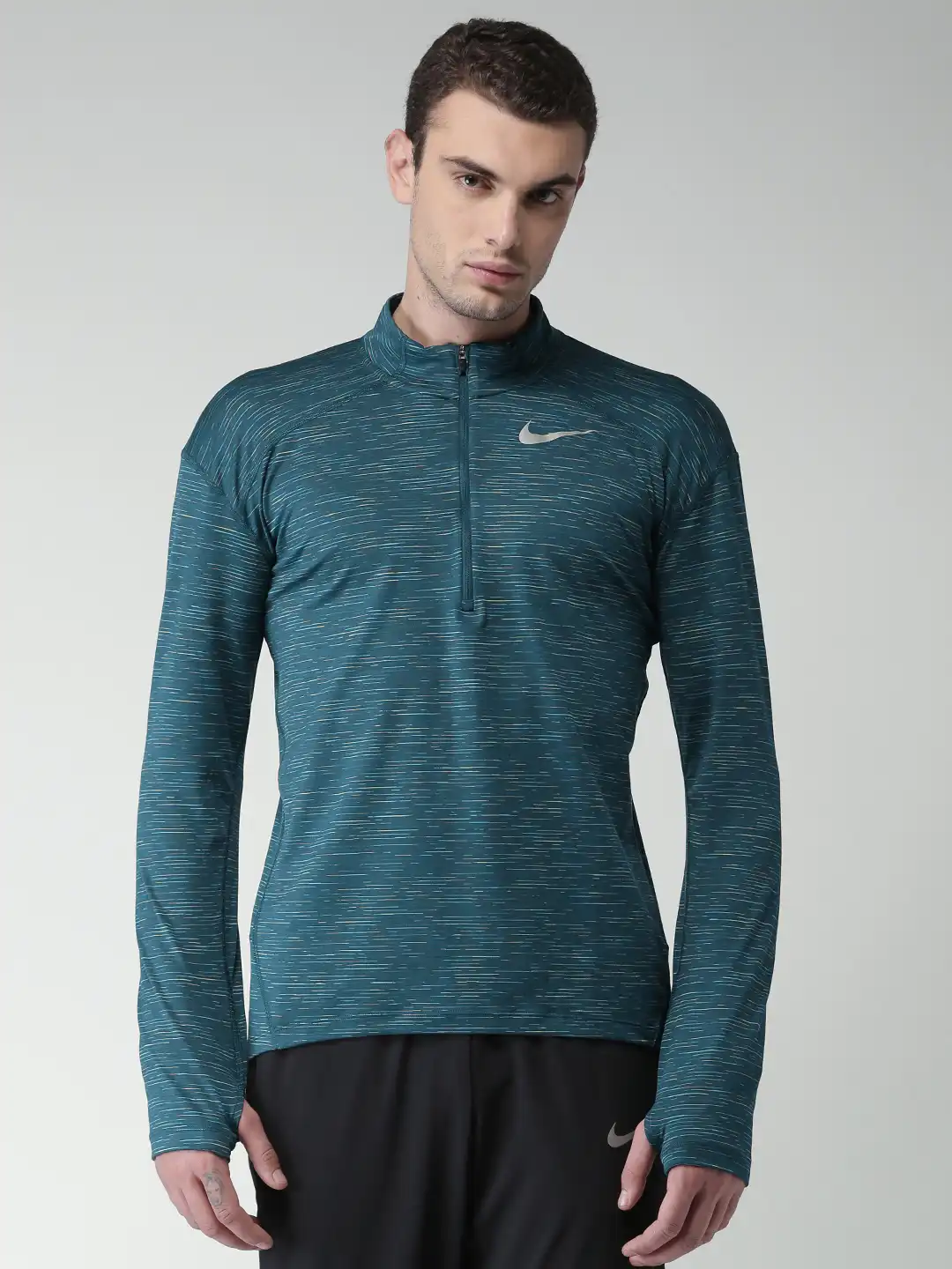 nike high neck t shirt