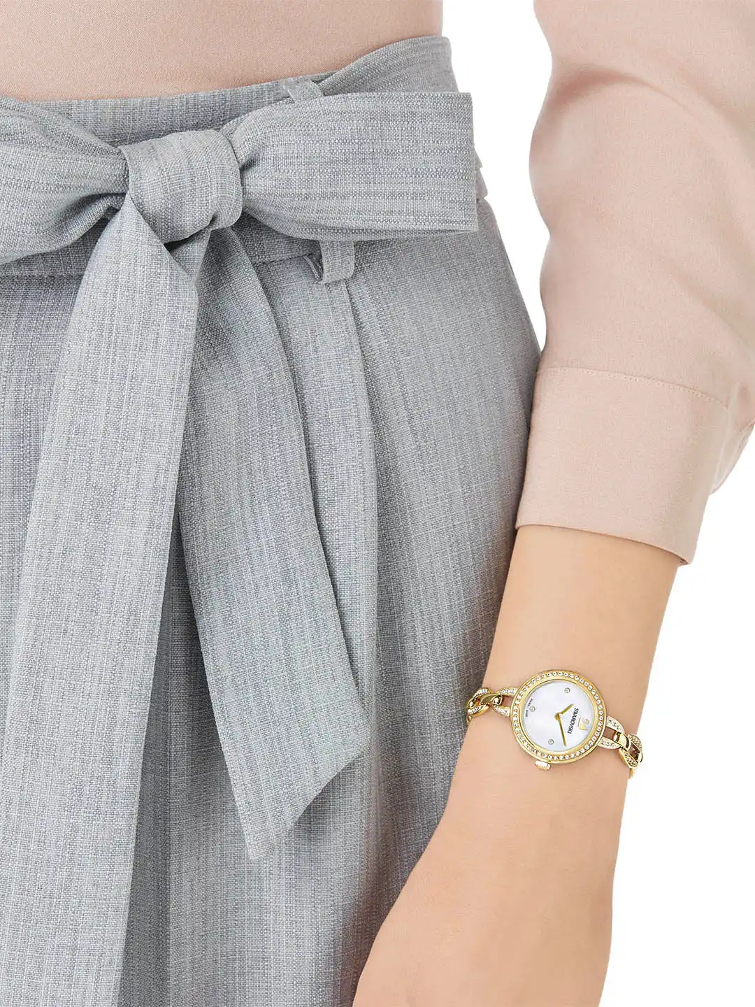 Buy SWAROVSKI Women White Aila Mini Watch - Watches for Women