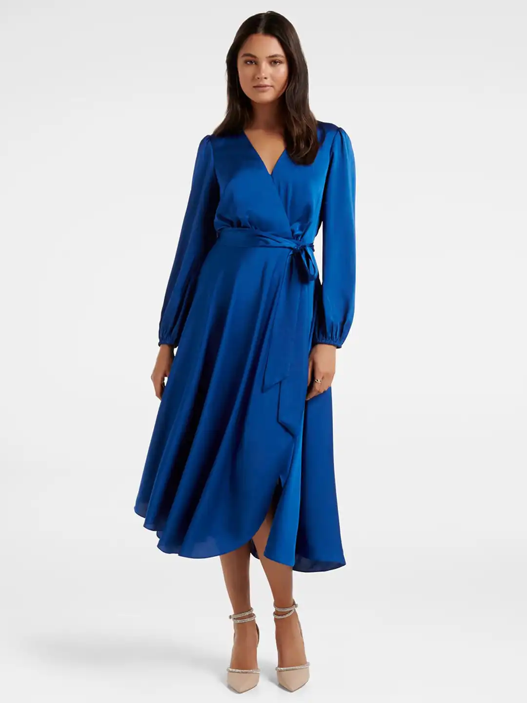 aliya cut dress design ALIA ANARKALI FESTIVE OCCASSION,EVENIN OUTING PARTY W Color:Orchid/Black Dinosaur One Shoulder Pleated Satin Said Full Cut Stitching