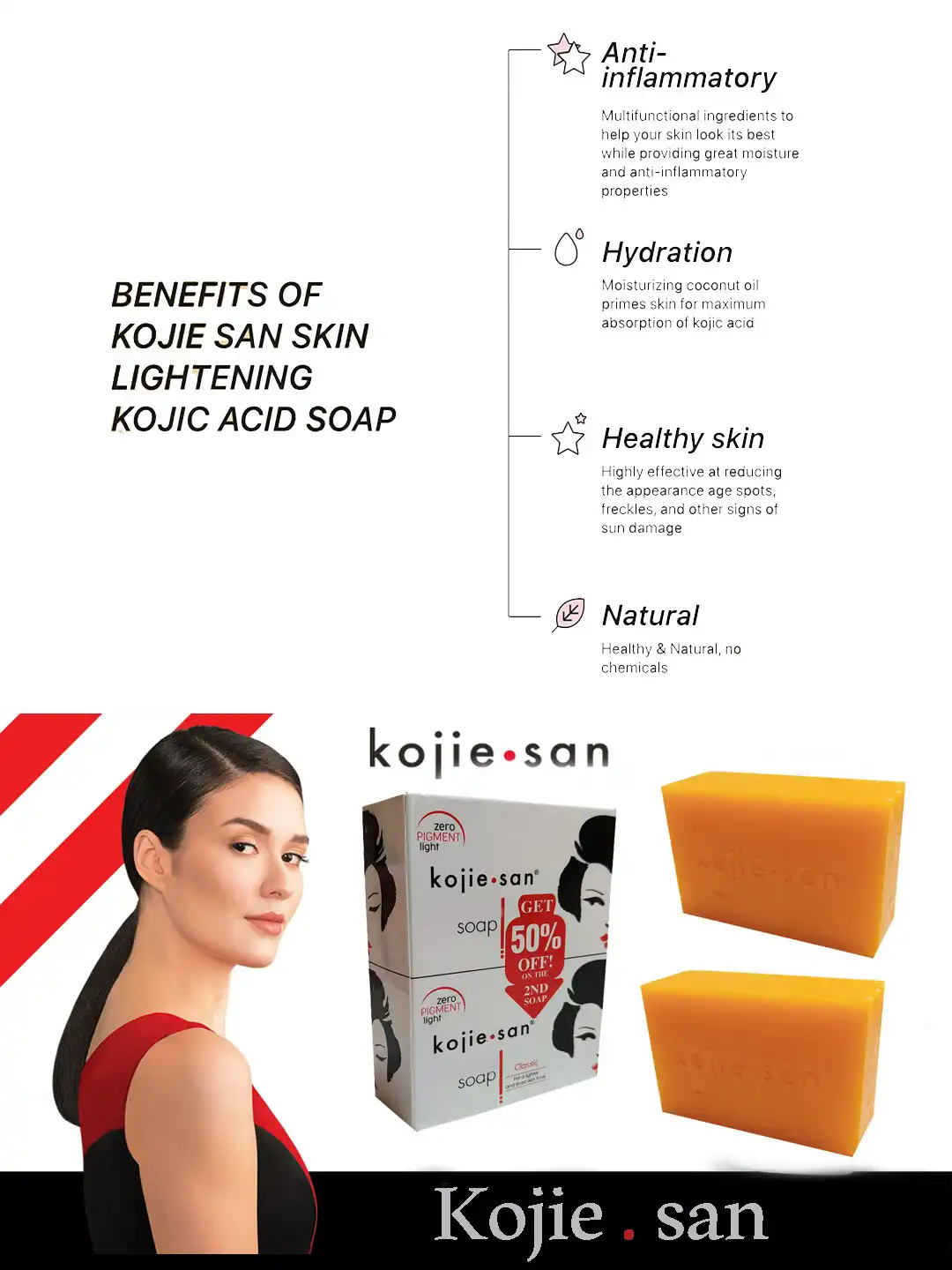 Buy kojie.san Set Of 2 Zero Pigment Light Classic Soap 270gm Buy kojie.san Set Of 2 Zero Pigment Light Classic Soap 270gm