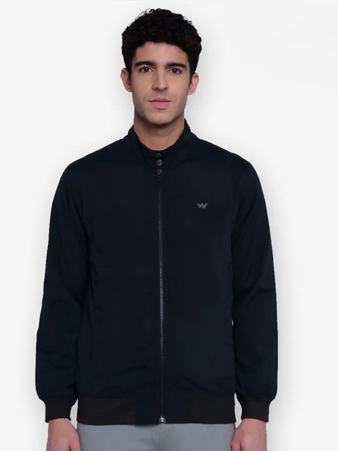 Buy Wildcraft Men Blue Water Resistant Bomber Jacket - Jackets for