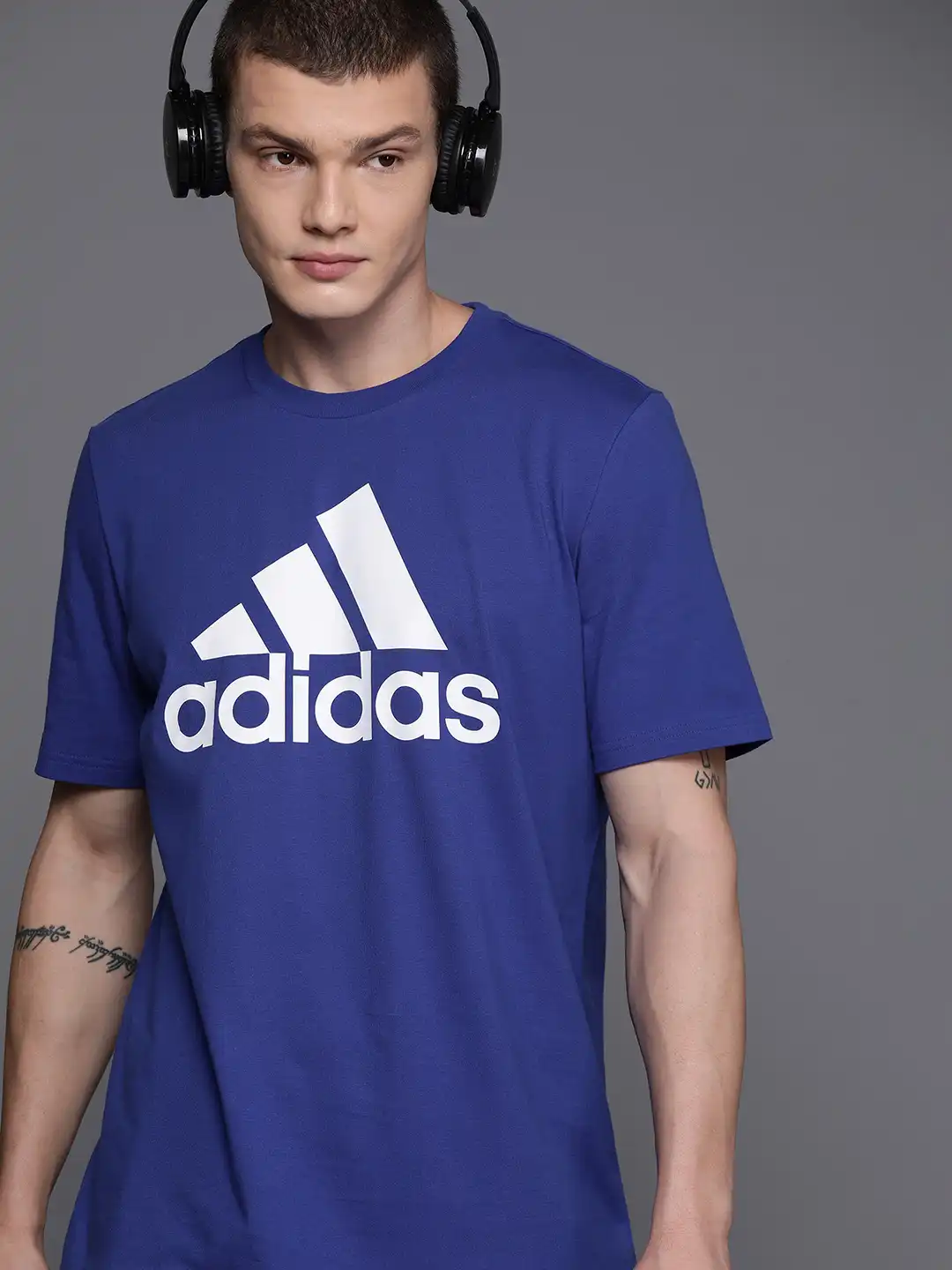 Buy ADIDAS Essentials Single Jersey Big Logo Cotton T-shirt