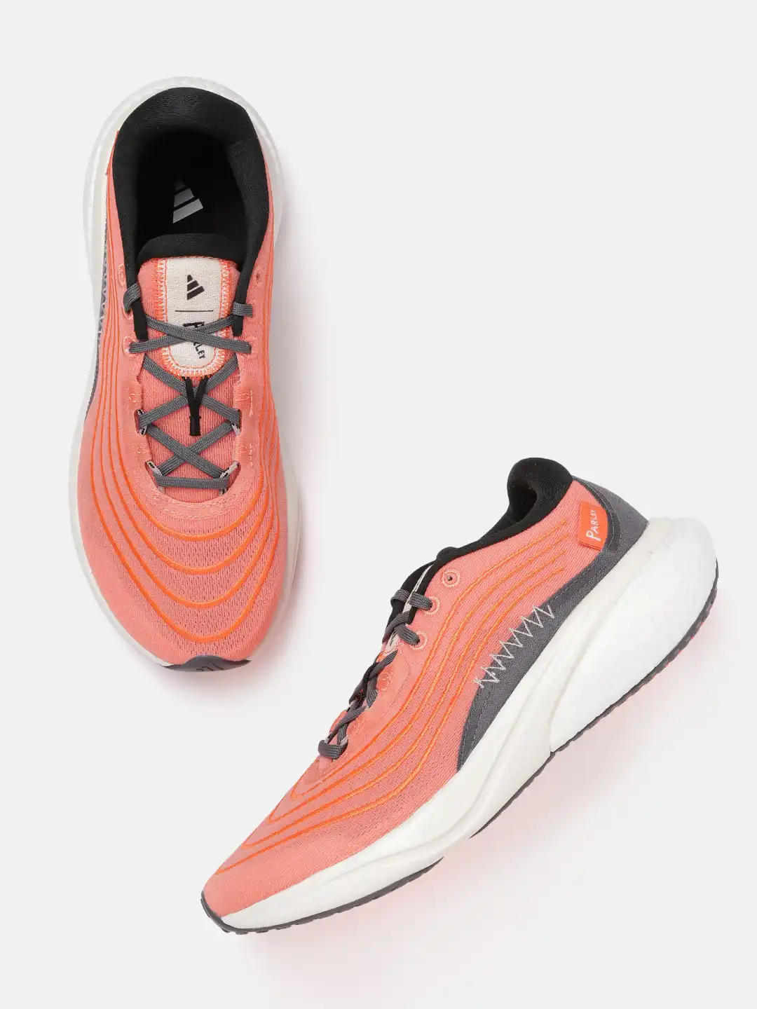 Buy ADIDAS Men Striped Supernova 2.0 X Parley Running Shoes