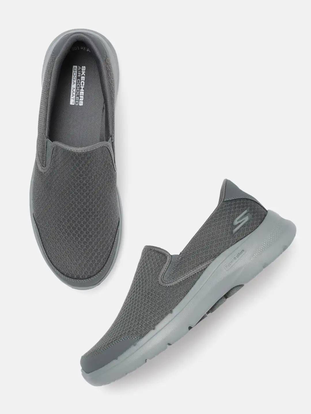 Skechers Go Walk グレー Buy Skechers Men Go Walk 6 - Requisite Non-Marking Walking Shoes