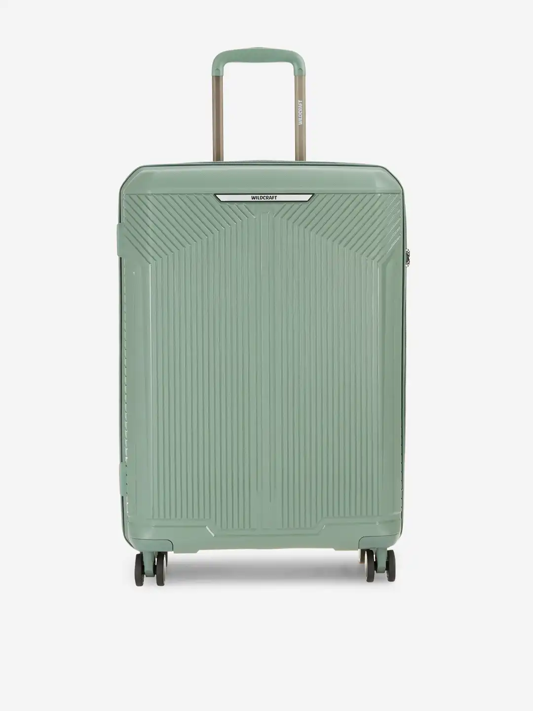 Buy Wildcraft Zeus Textured Hard-Sided Medium Trolley Duffle Bag